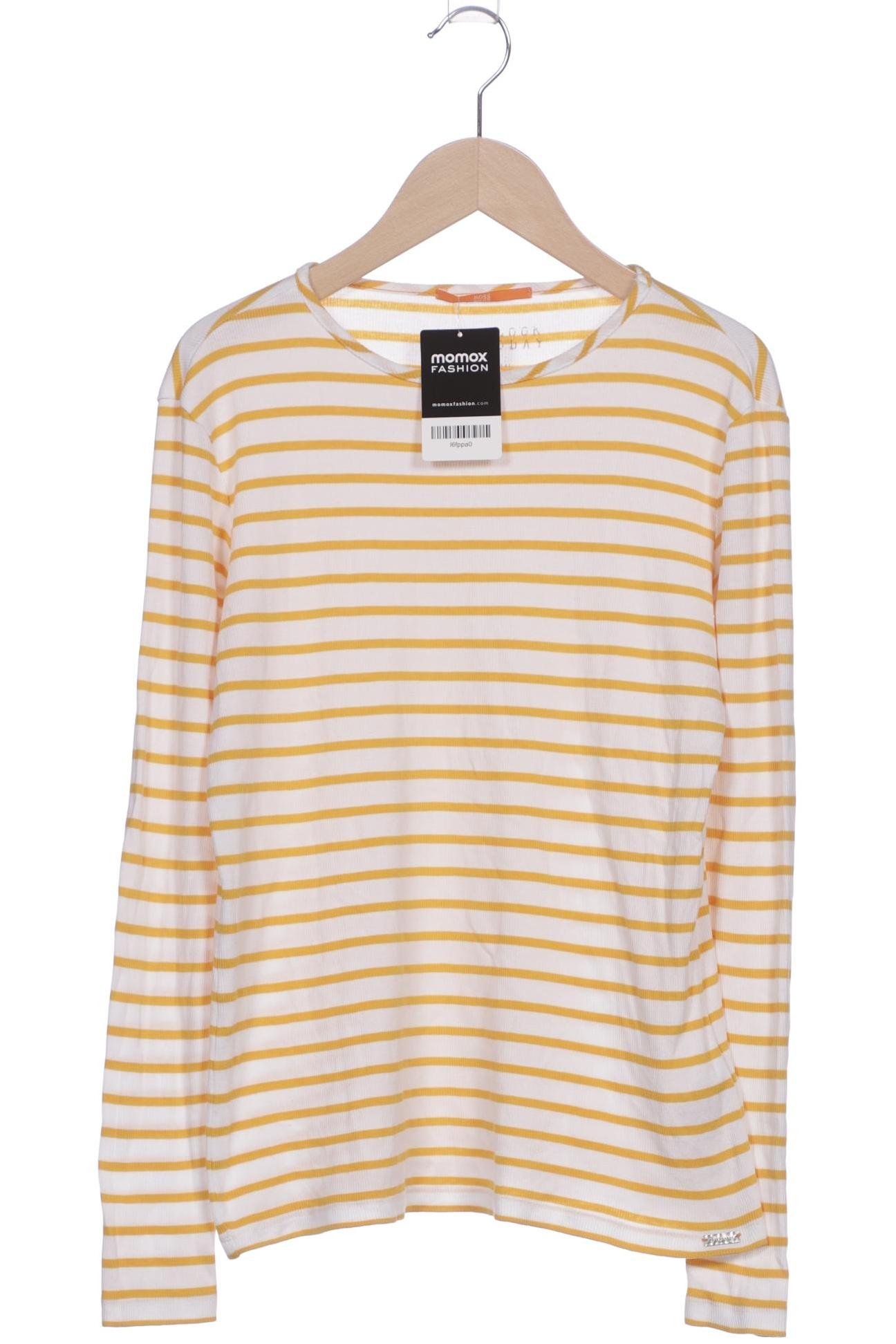 

Boss Orange Damen Langarmshirt, weiß, Gr. 36