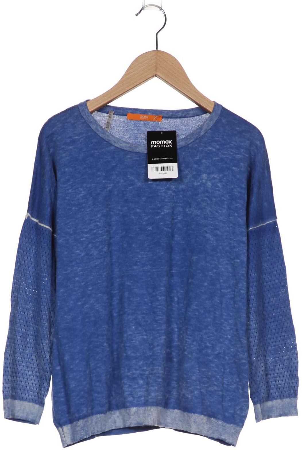 

Boss Orange Damen Pullover, blau, Gr. 38