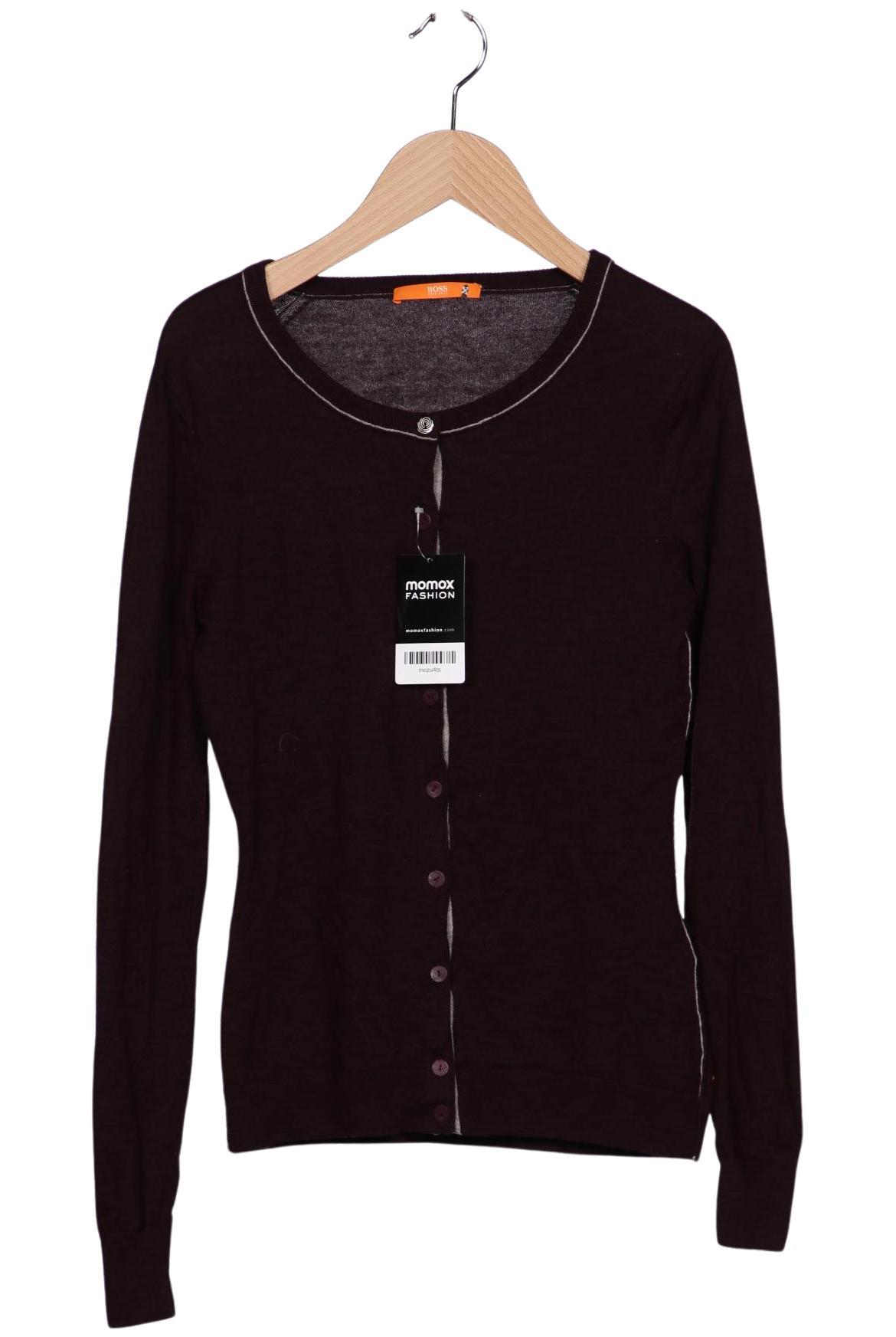 

Boss Orange Damen Strickjacke, bordeaux, Gr. 36
