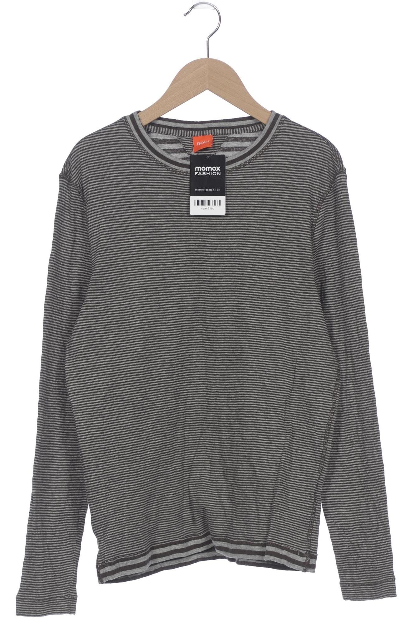 

Boss Orange Damen Langarmshirt, grau, Gr. 38
