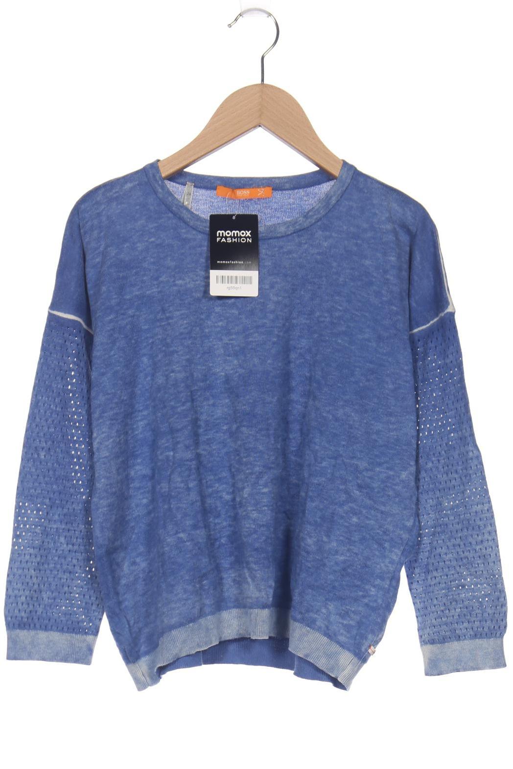 

Boss Orange Damen Pullover, blau, Gr. 38