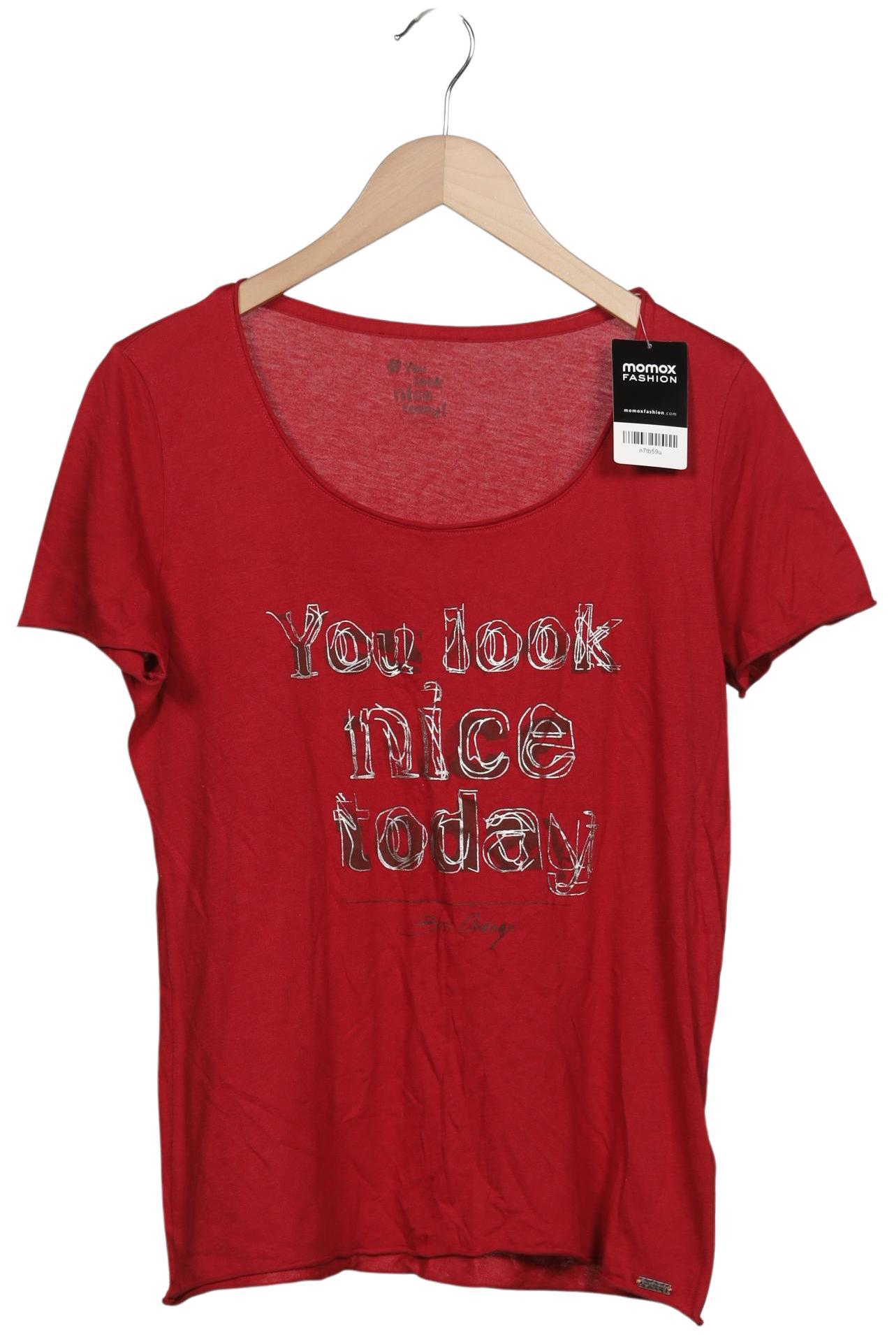 

Boss Orange Damen T-Shirt, bordeaux, Gr. 44