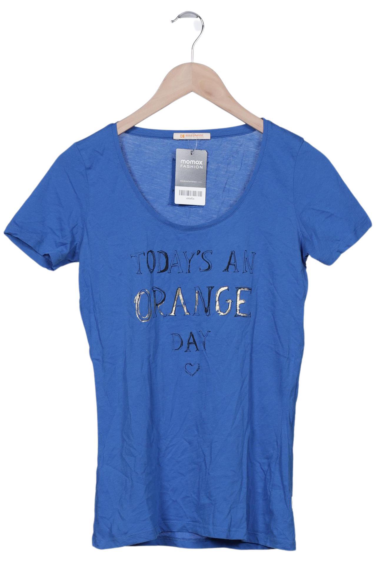 

Boss Orange Damen T-Shirt, blau, Gr. 34