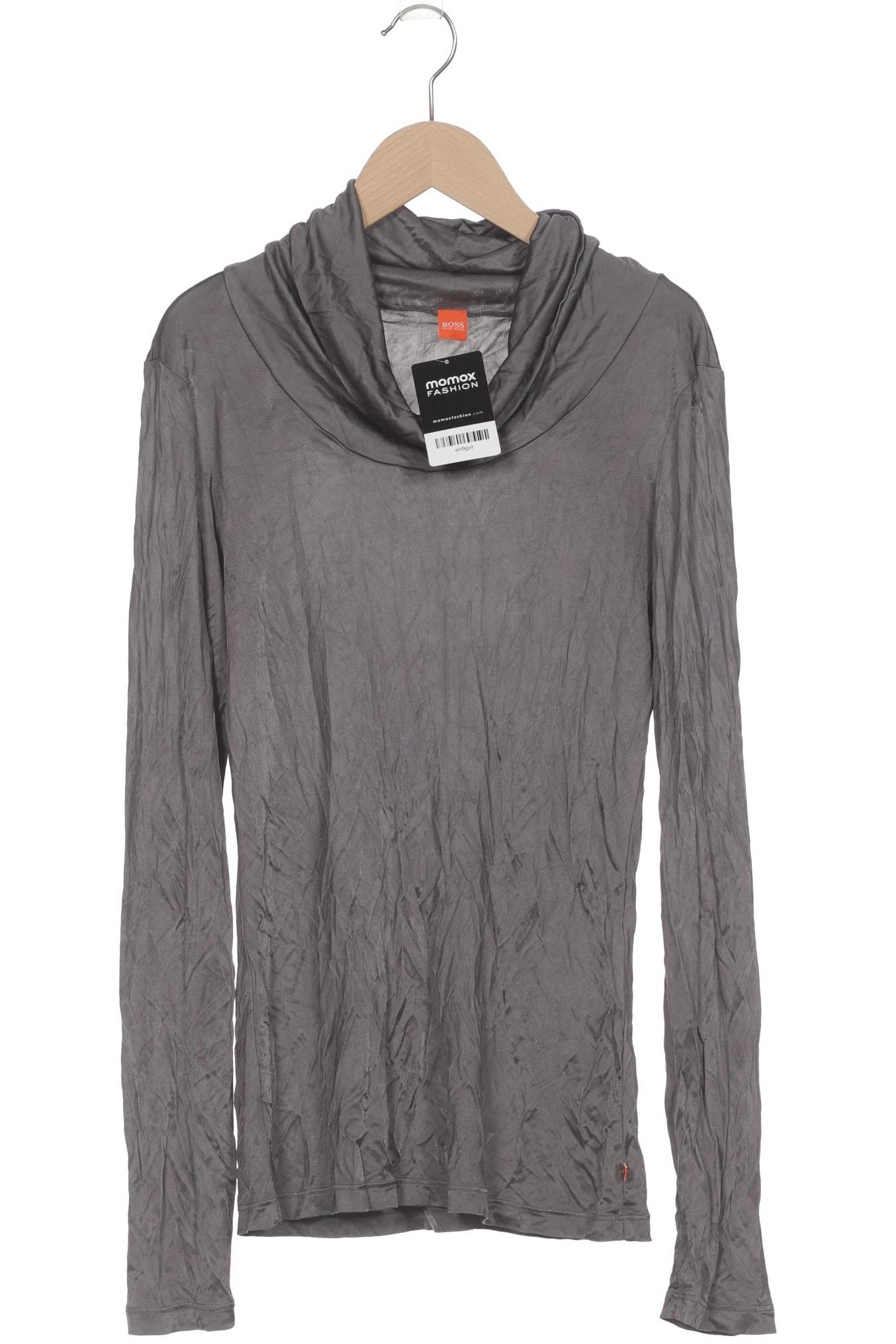 

Boss Orange Damen Langarmshirt, grau, Gr. 42