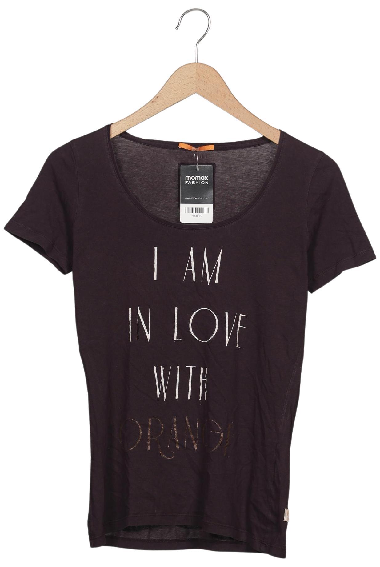 

Boss Orange Damen T-Shirt, bordeaux, Gr. 36
