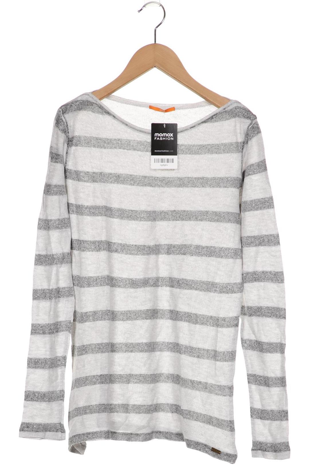 

Boss Orange Damen Langarmshirt, grau, Gr. 38