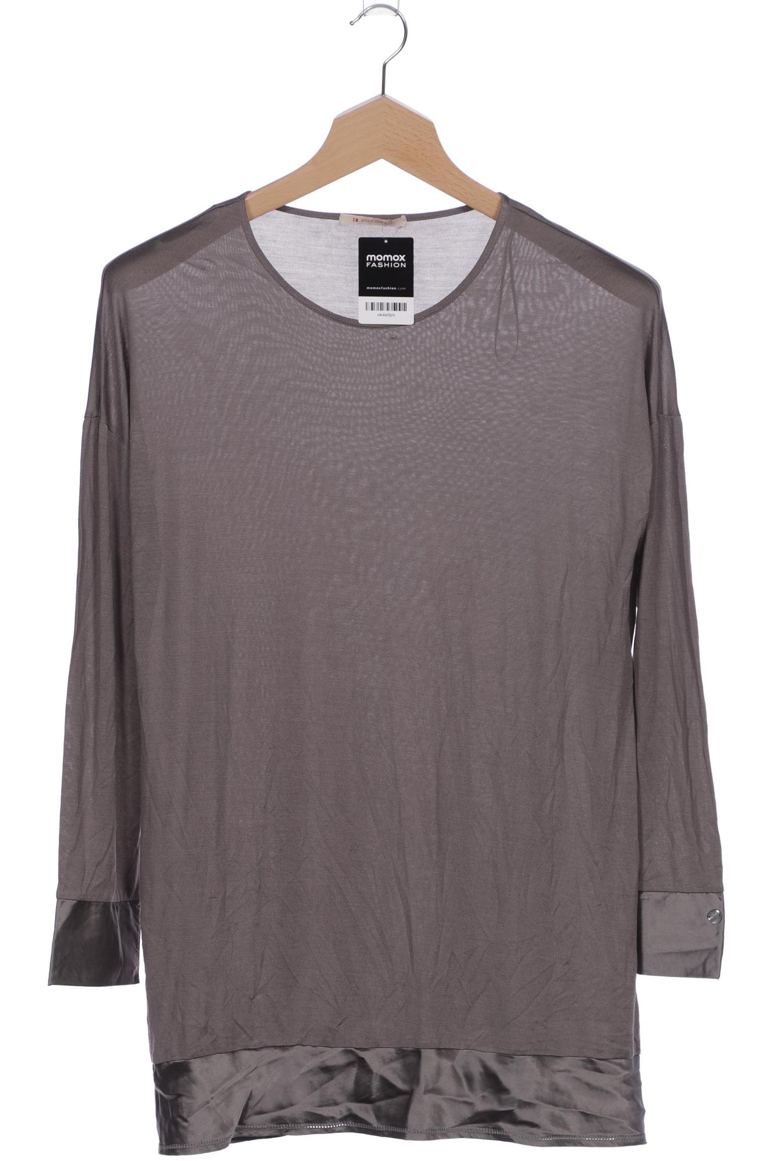 

Boss Orange Damen Langarmshirt, grau, Gr. 44