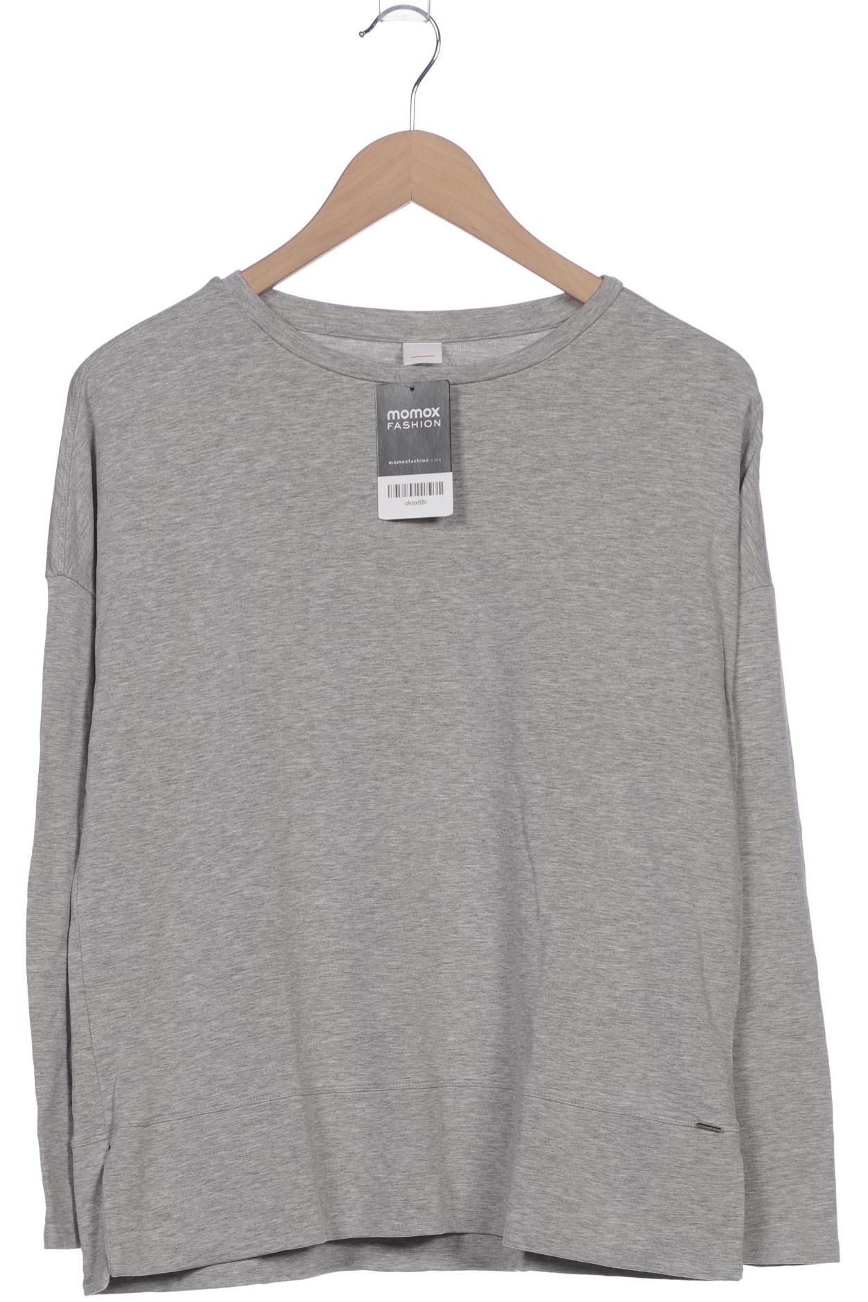 

Boss Orange Damen Langarmshirt, grau, Gr. 38