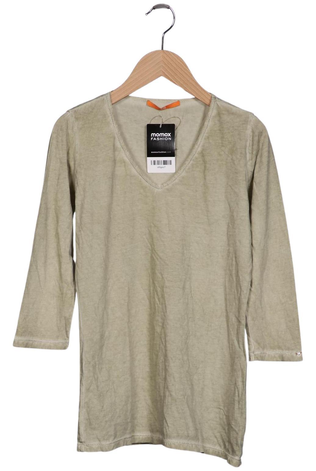 

Boss Orange Damen Langarmshirt, hellgrün, Gr. 36