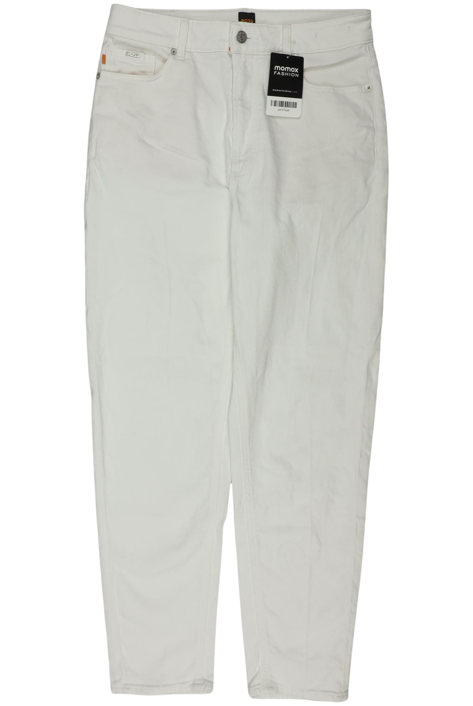 

Boss Orange Damen Jeans, weiß, Gr. 26