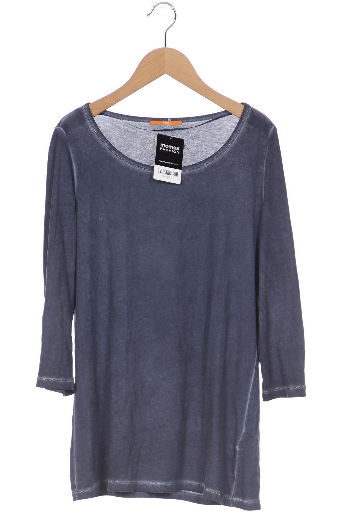 

Boss Orange Damen Langarmshirt, marineblau