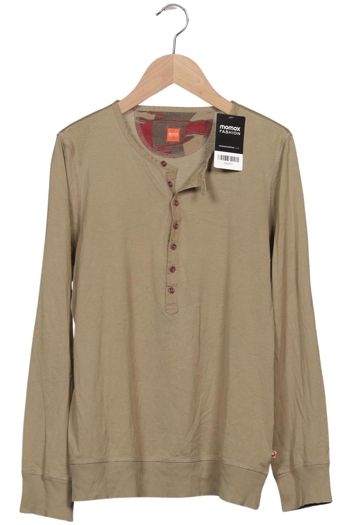 

Boss Orange Damen Langarmshirt, beige, Gr. 42