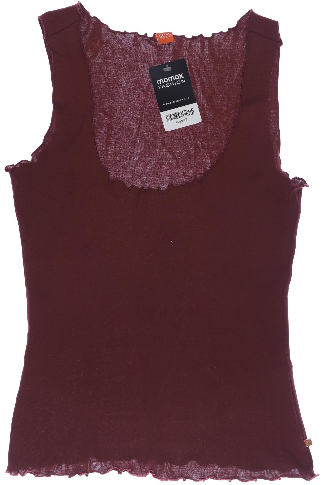 

Boss Orange Damen Top, bordeaux, Gr. 36