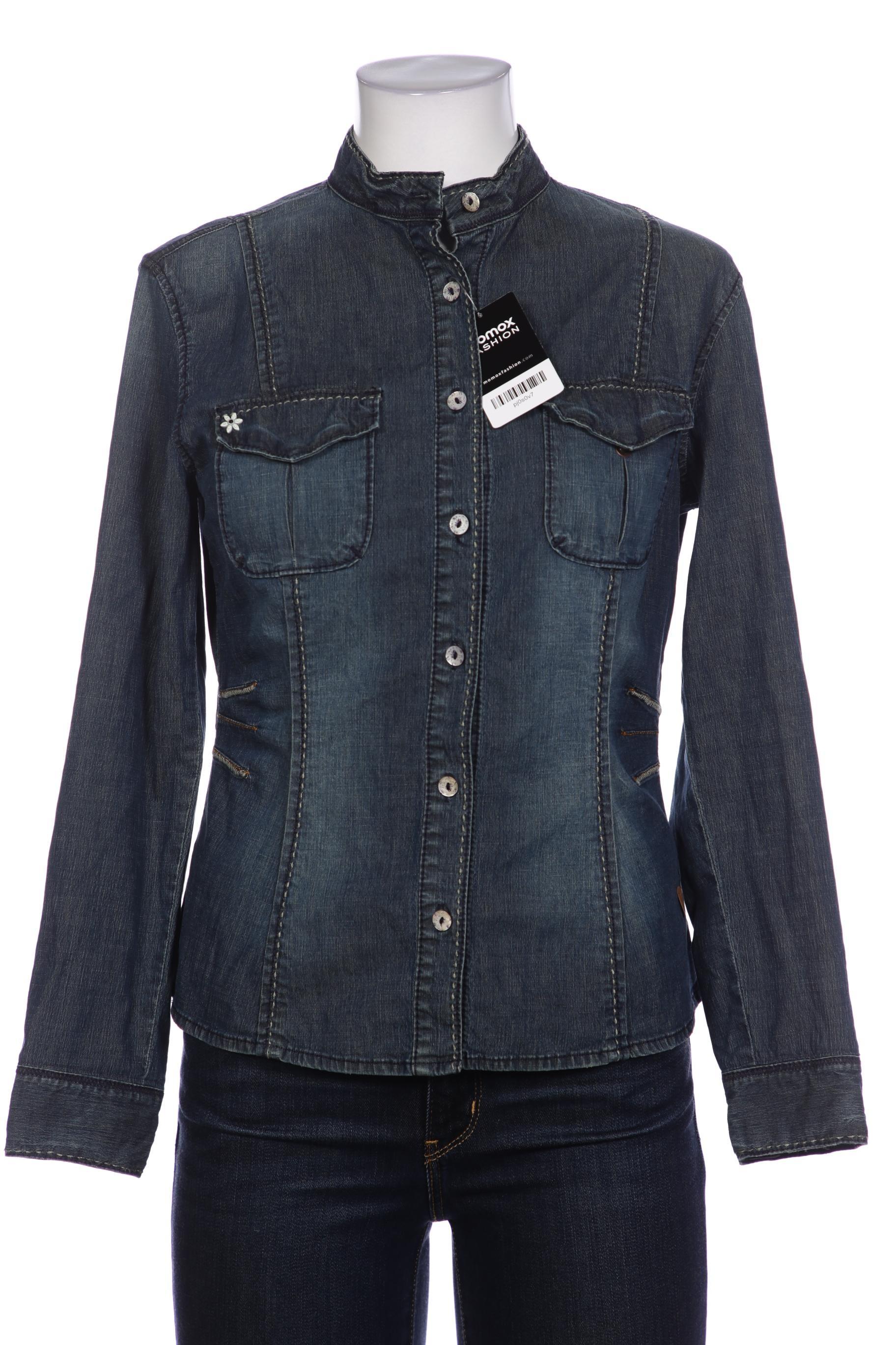 

Boss Orange Damen Bluse, blau, Gr. 38