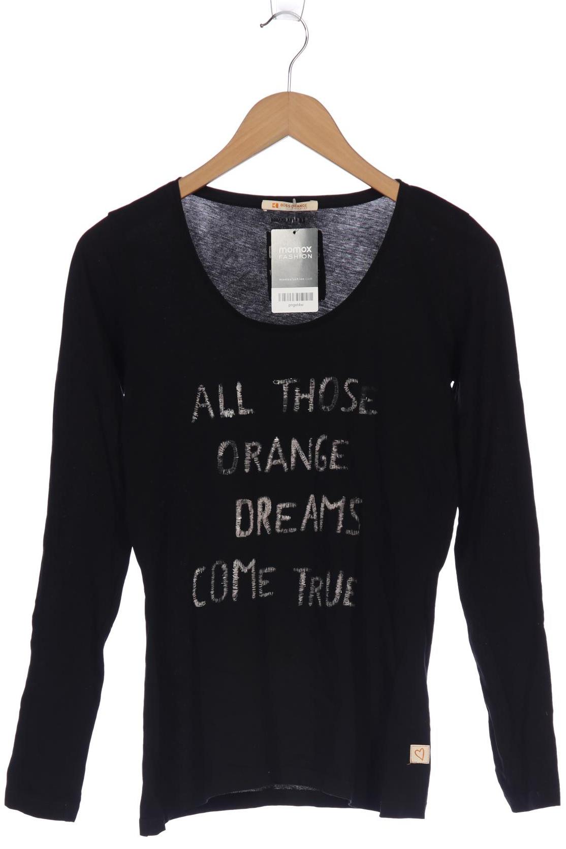 

Boss Orange Damen Langarmshirt, schwarz