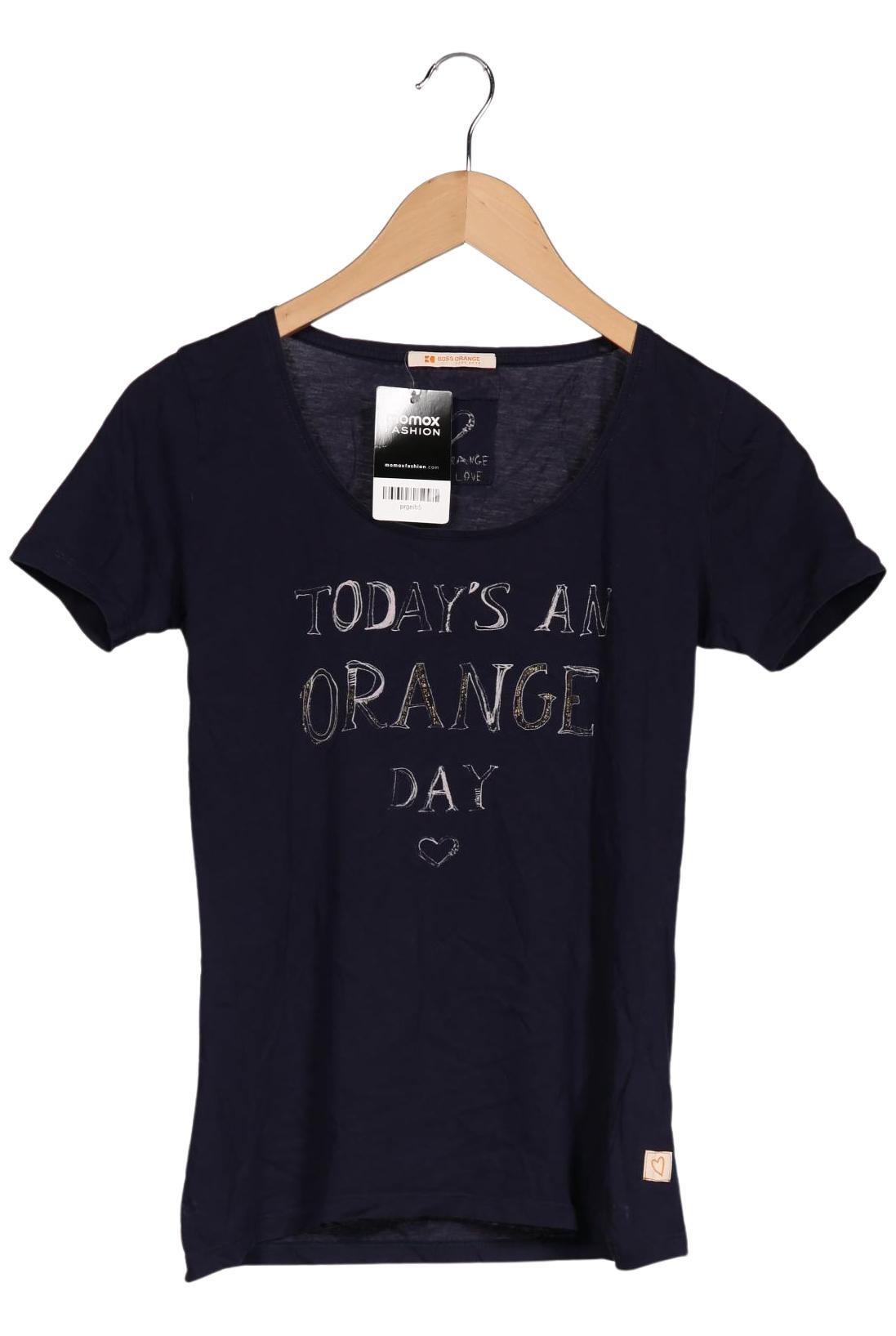 

Boss Orange Damen T-Shirt, marineblau, Gr. 36