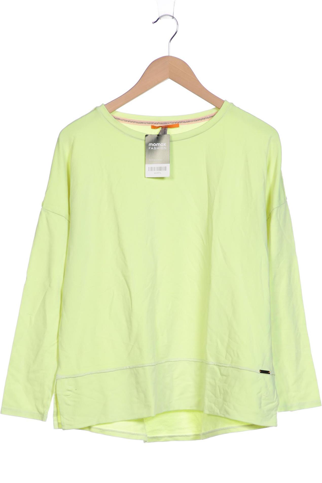 

Boss Orange Damen Langarmshirt, hellgrün, Gr. 38