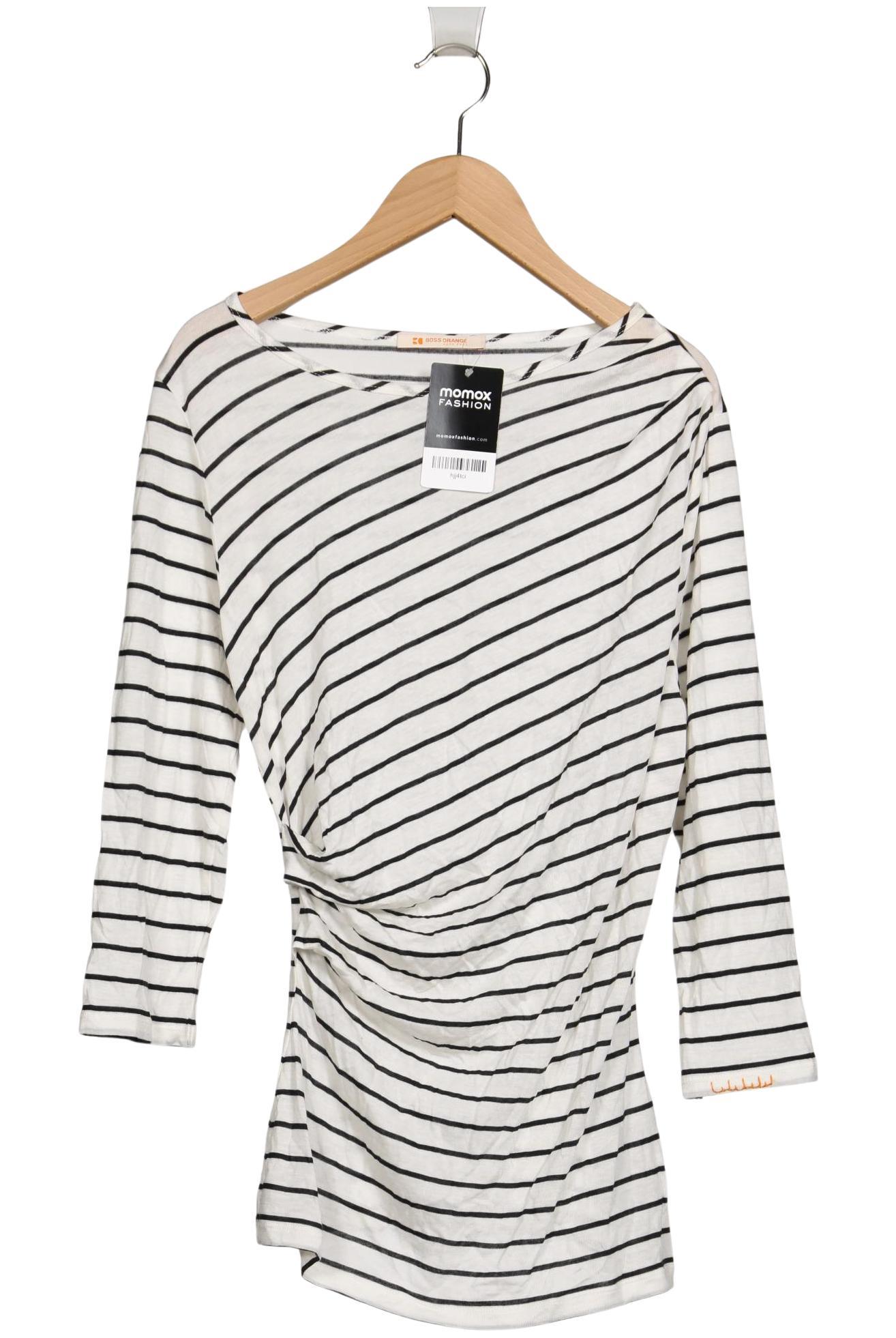 

Boss Orange Damen Langarmshirt, weiß, Gr. 42