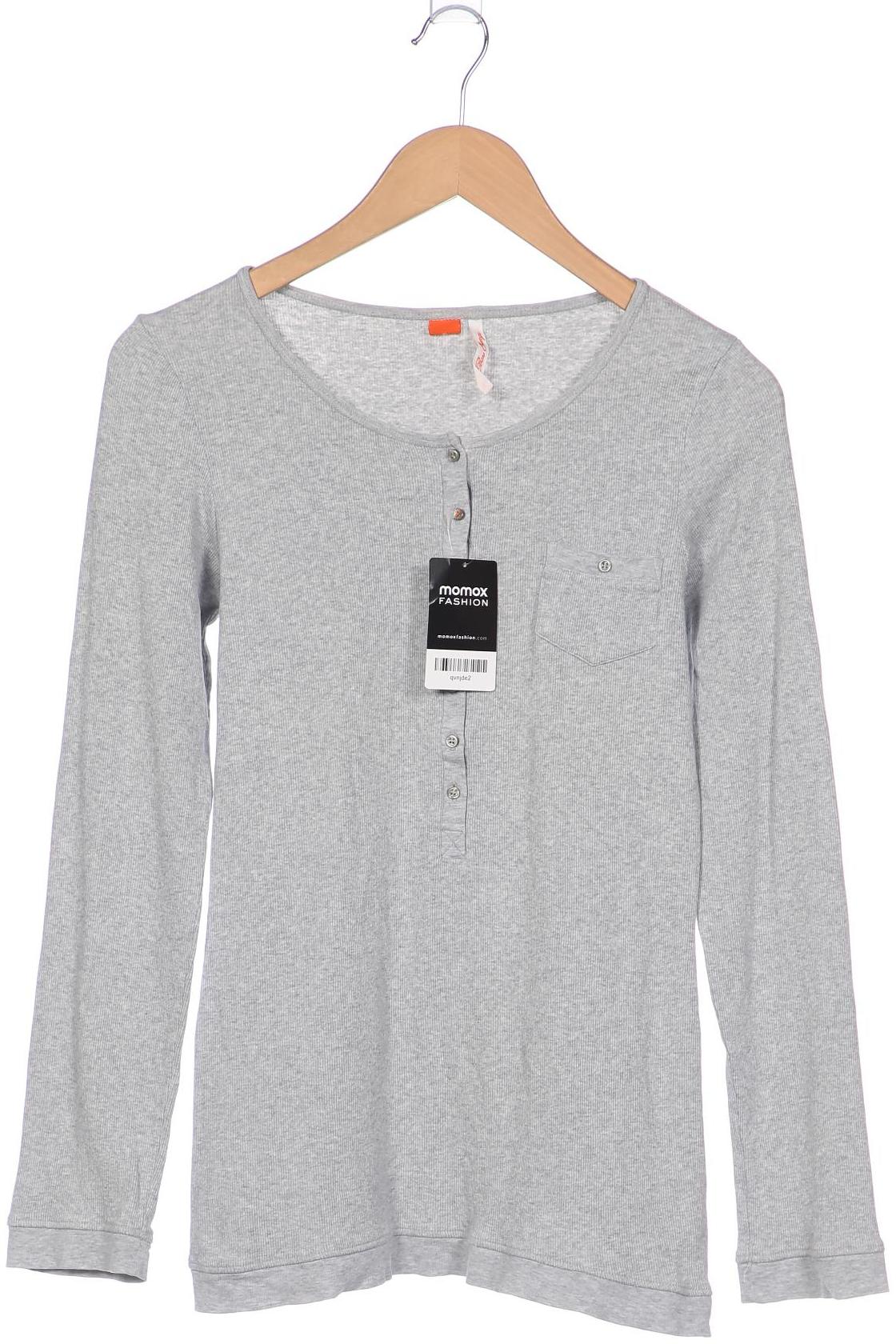 

Boss Orange Damen Langarmshirt, grau, Gr. 44
