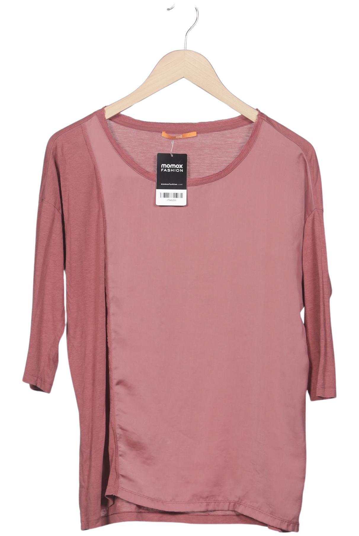 

Boss Orange Damen Langarmshirt, pink, Gr. 38