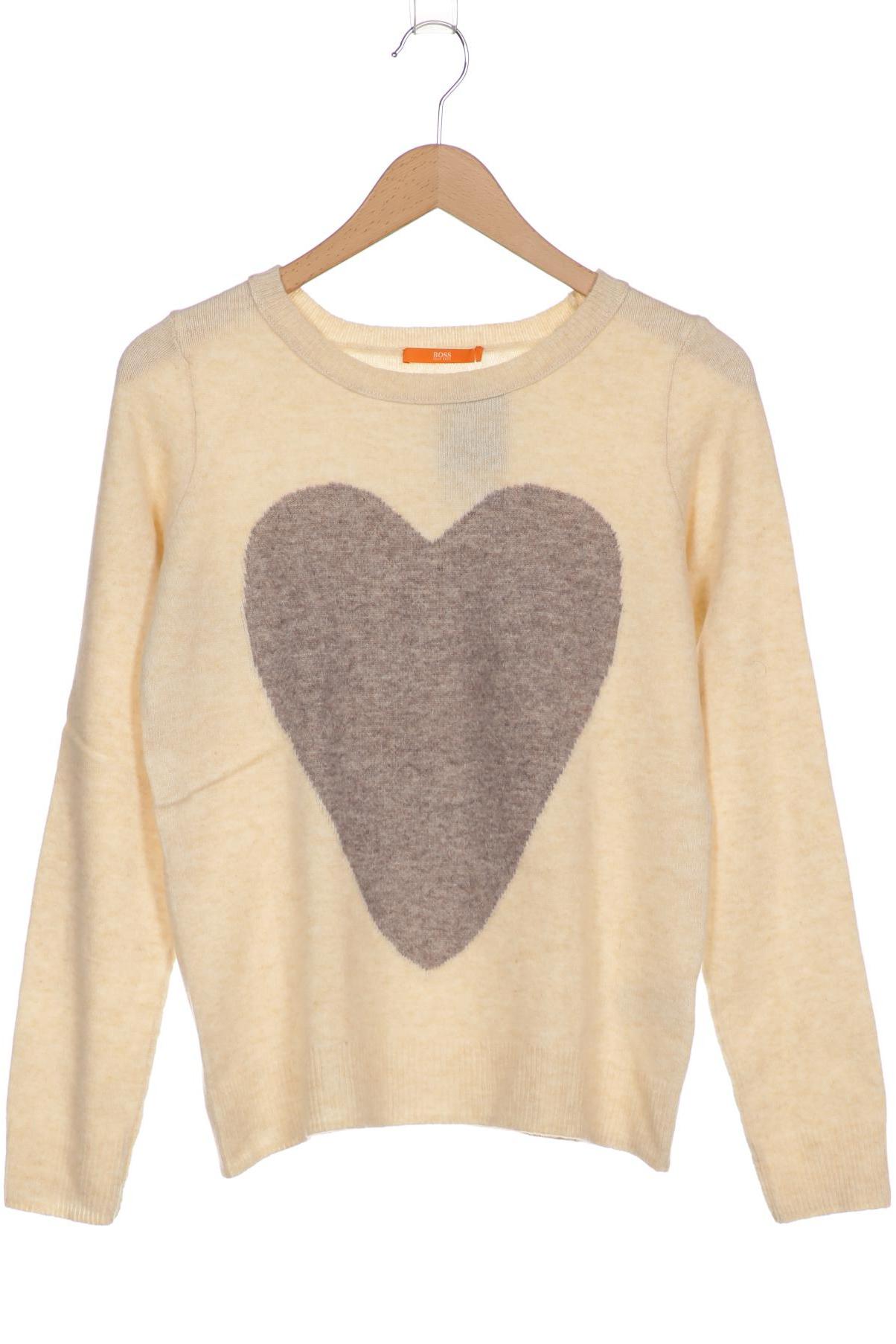 

Boss Orange Damen Pullover, cremeweiß