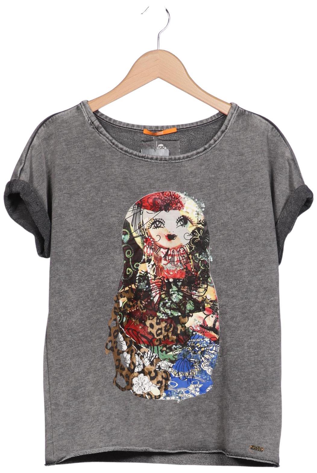 

Boss Orange Damen T-Shirt, grau, Gr. 36