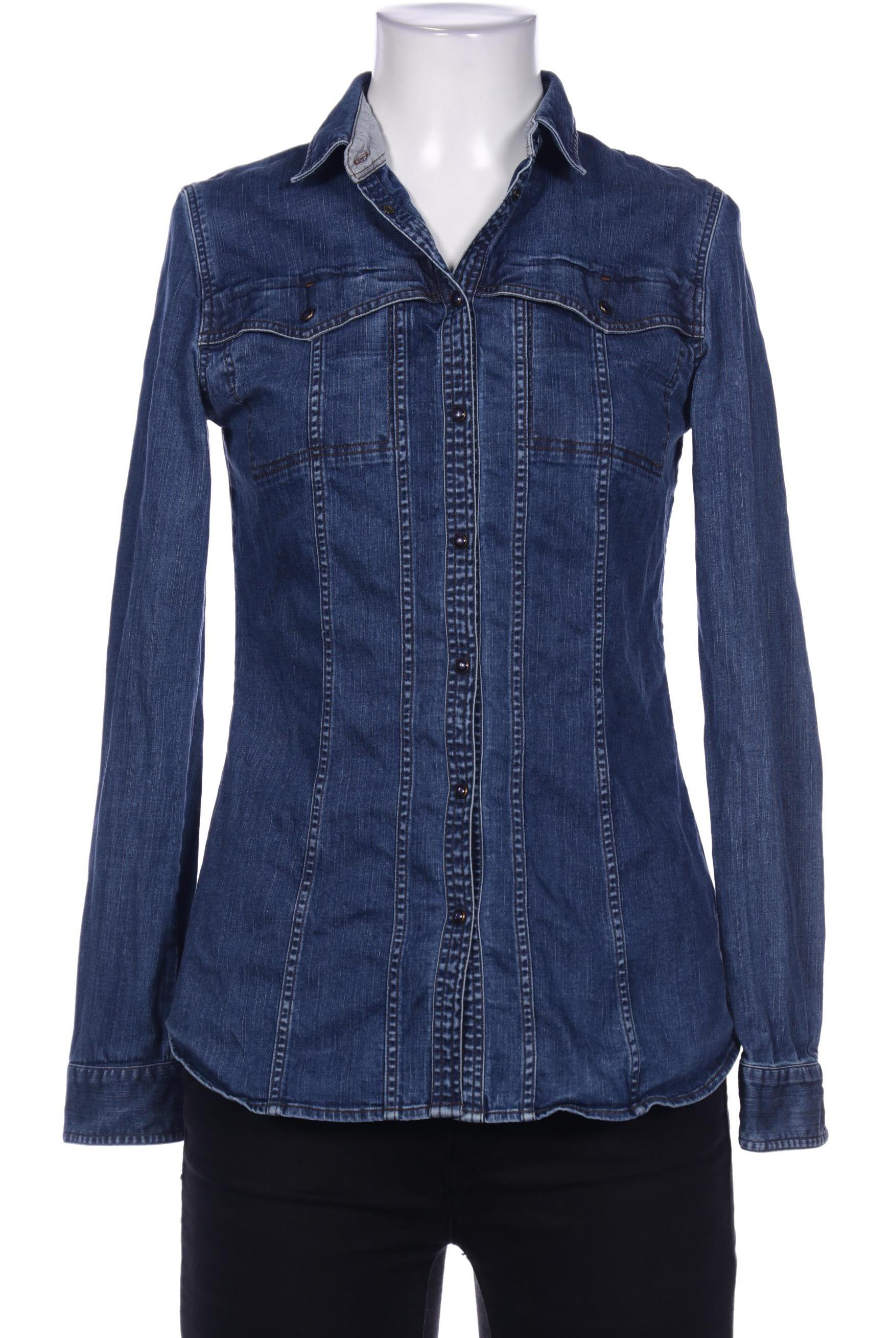 

Boss Orange Damen Bluse, blau, Gr. 34