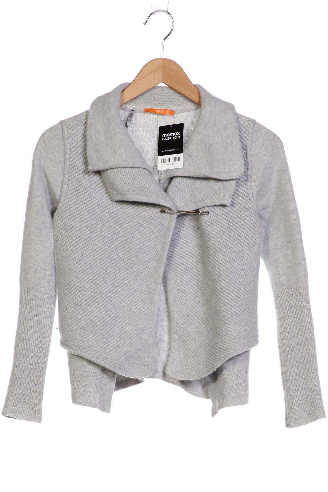 

Boss Orange Damen Strickjacke, grau, Gr. 36