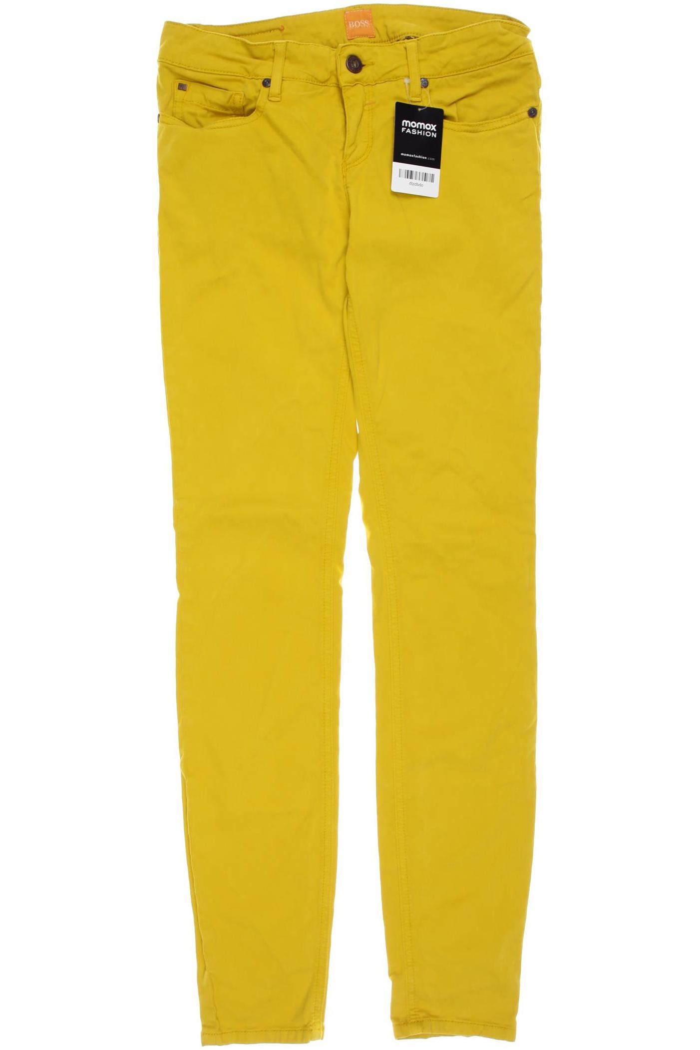

Boss Orange Damen Jeans, gelb, Gr. 28