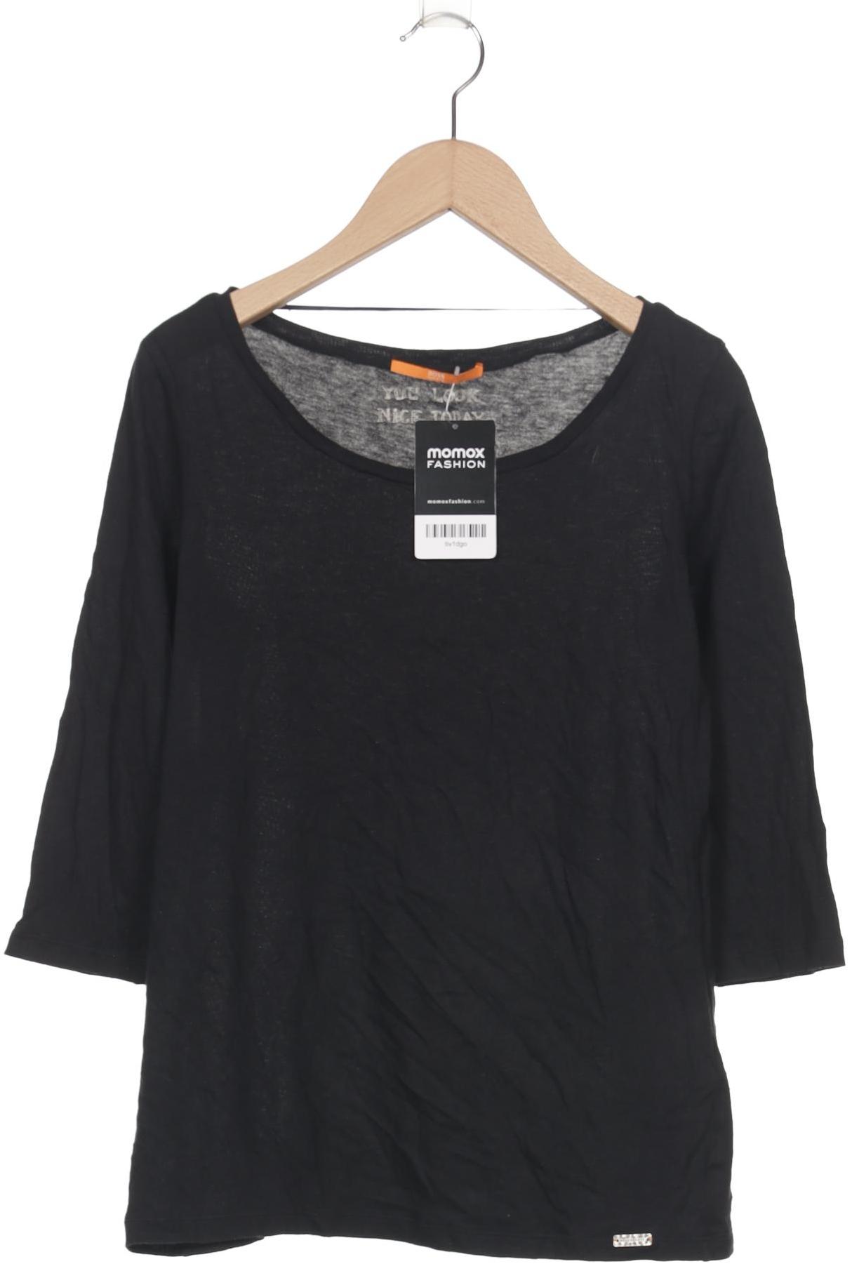 

Boss Orange Damen Langarmshirt, schwarz, Gr. 36