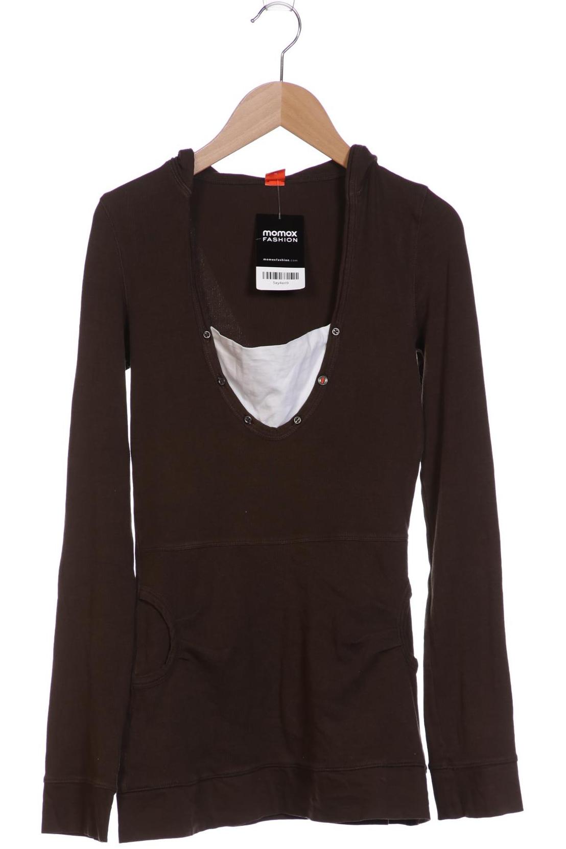 

Boss Orange Damen Langarmshirt, grün, Gr. 38