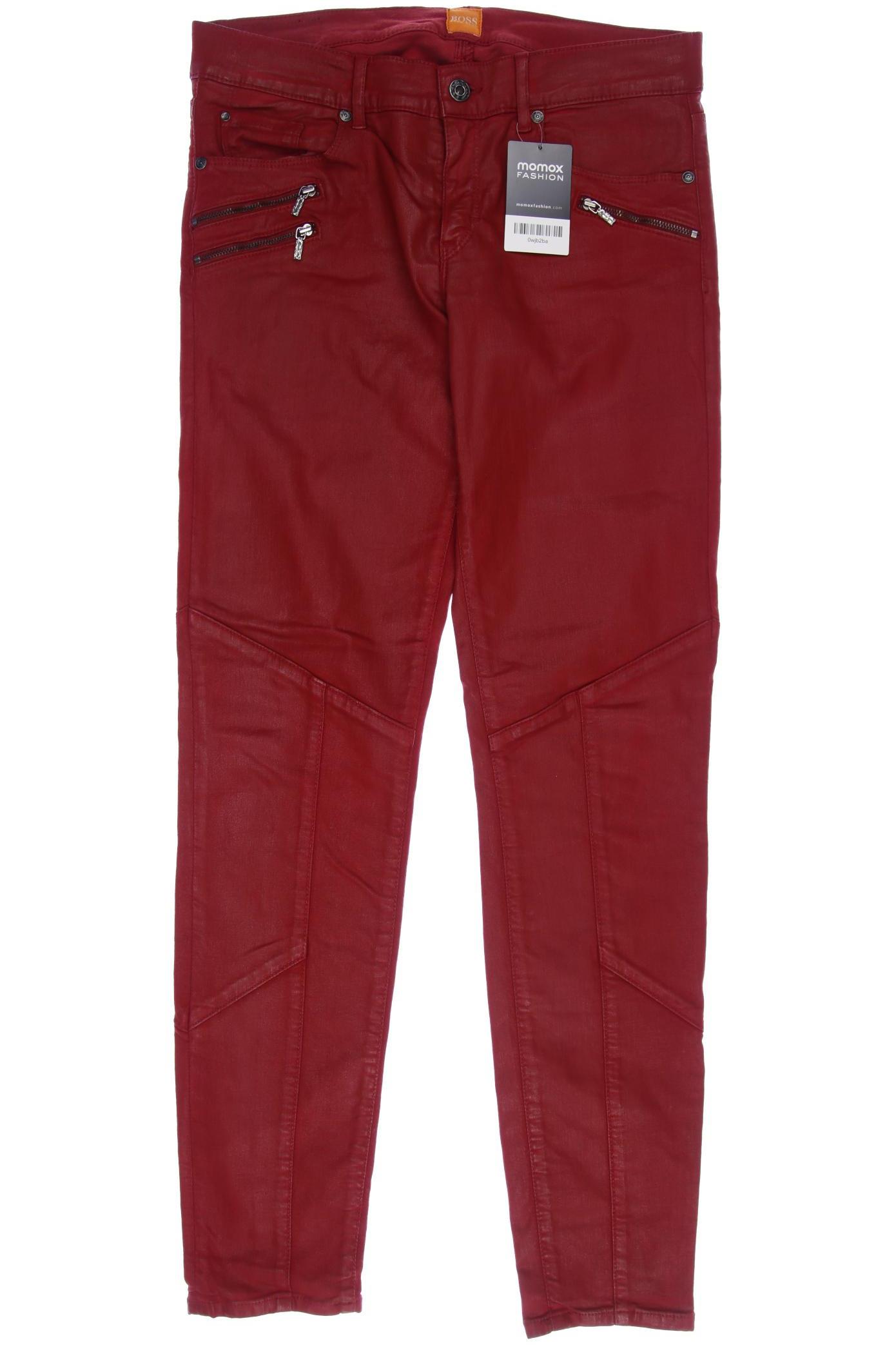 

Boss Orange Damen Jeans, rot, Gr. 28