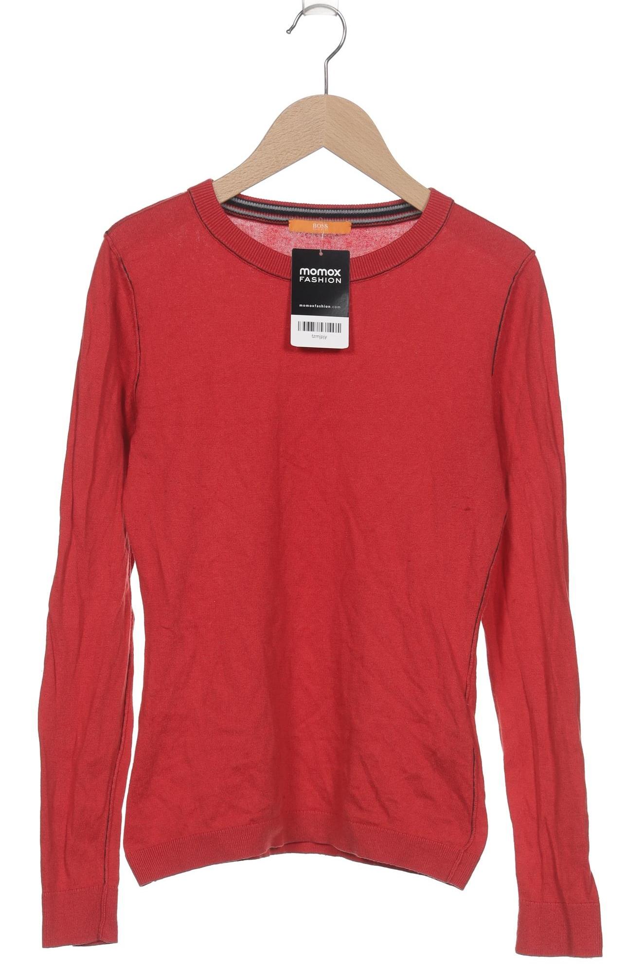 

Boss Orange Damen Langarmshirt, rot, Gr. 34