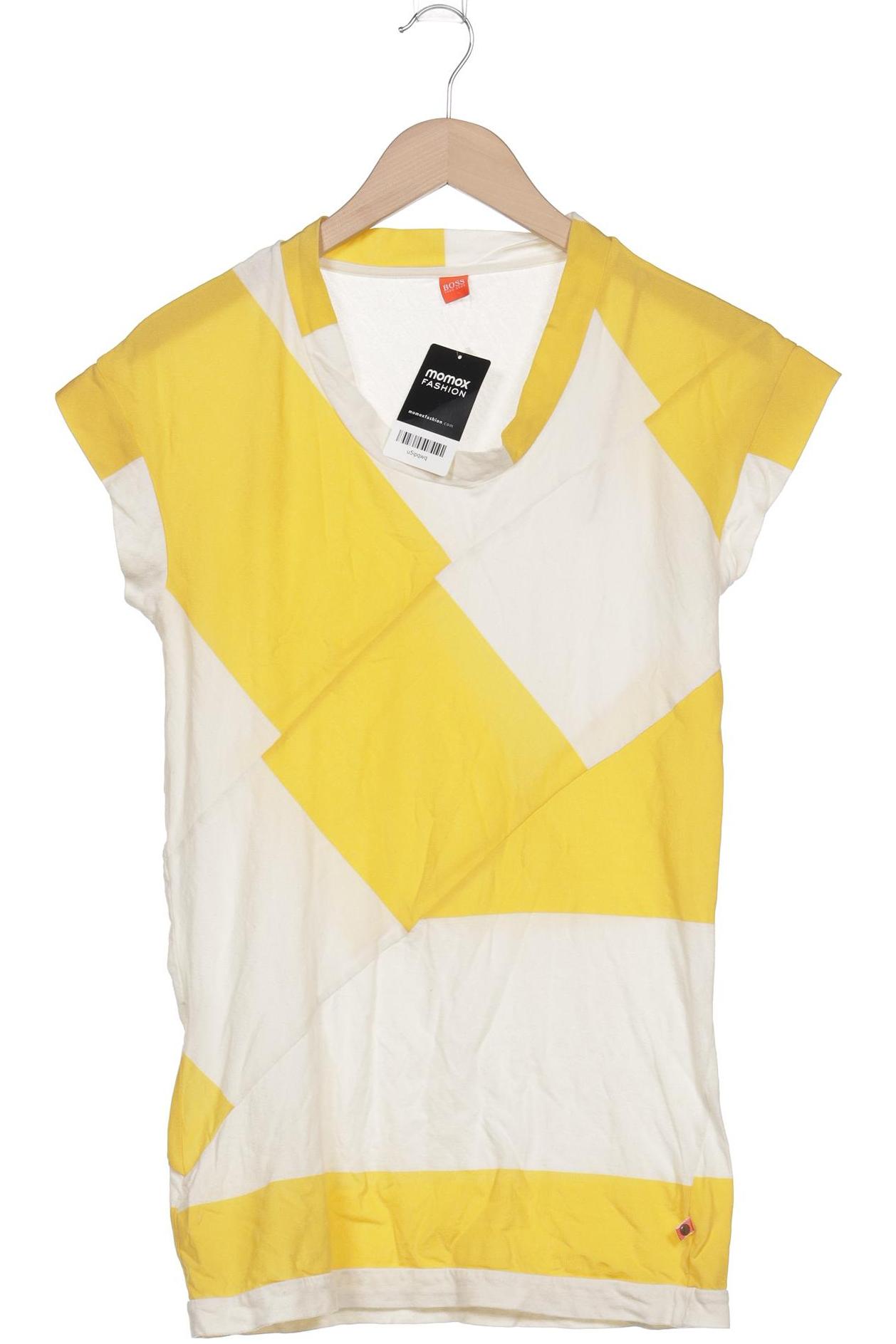 

Boss Orange Damen T-Shirt, gelb, Gr. 36