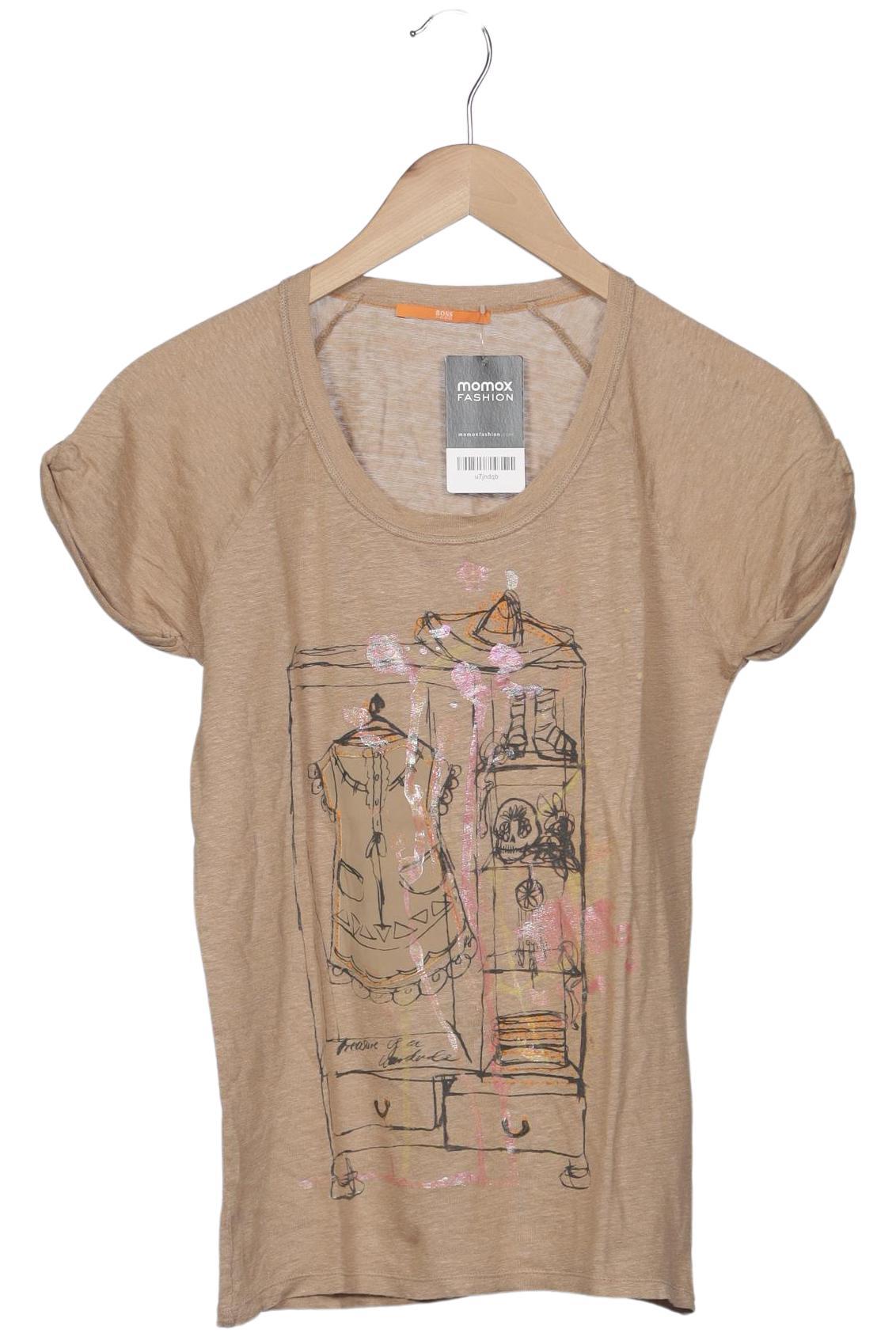 

Boss Orange Damen T-Shirt, beige, Gr. 36
