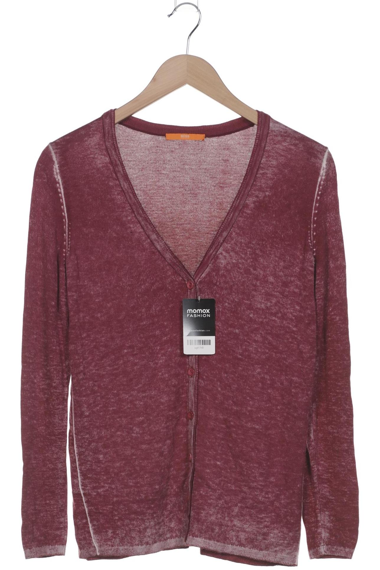 

Boss Orange Damen Strickjacke, bordeaux, Gr. 42