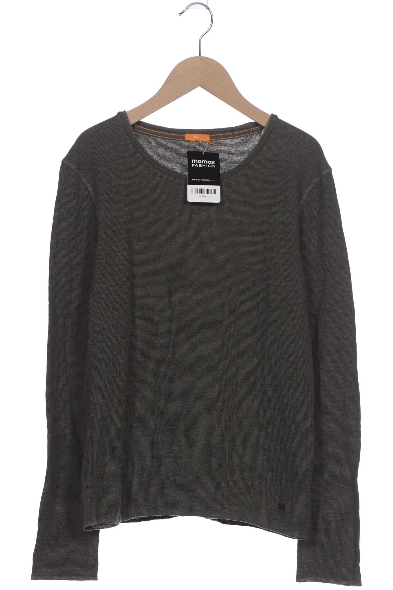 

Boss Orange Damen Langarmshirt, grün, Gr. 36