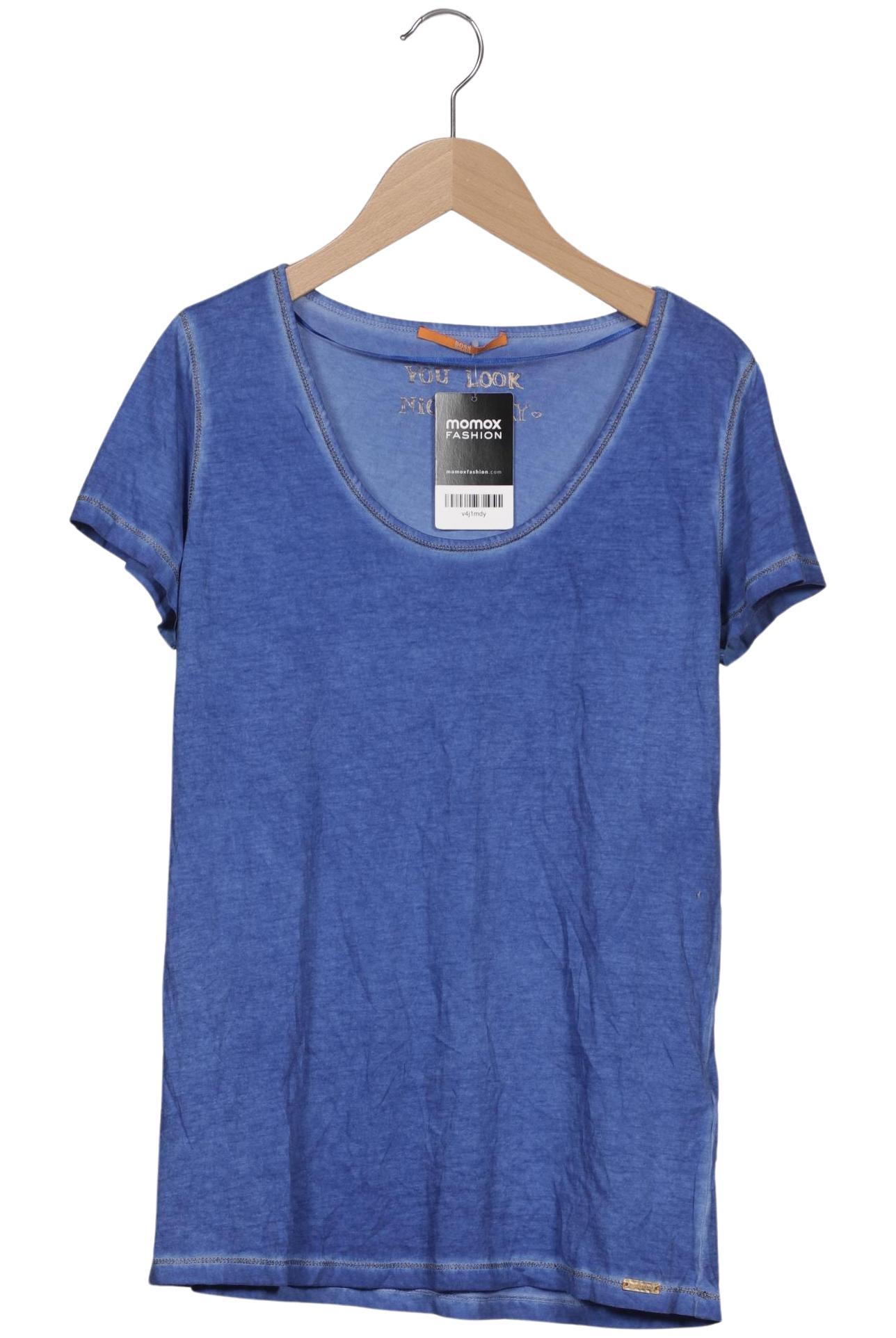 

Boss Orange Damen T-Shirt, blau, Gr. 38