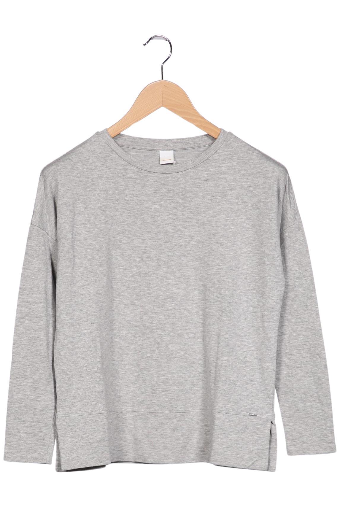 

Boss Orange Damen Langarmshirt, grau, Gr. 38