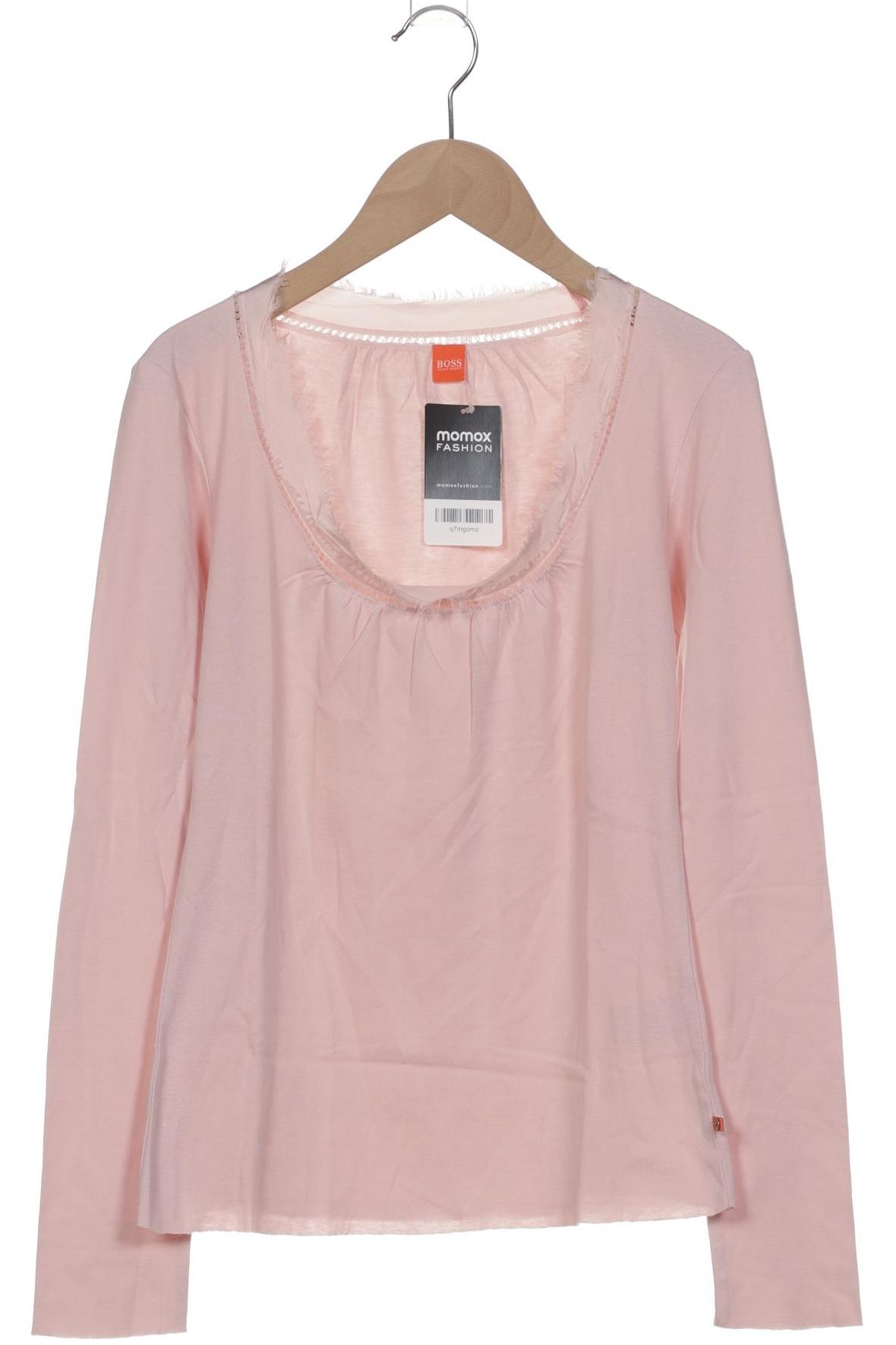 

Boss Orange Damen Langarmshirt, pink, Gr. 38