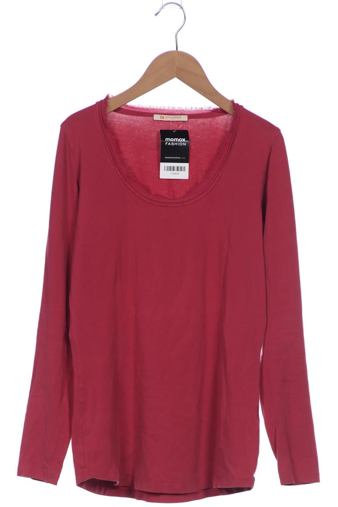 

Boss Orange Damen Langarmshirt, pink, Gr. 38