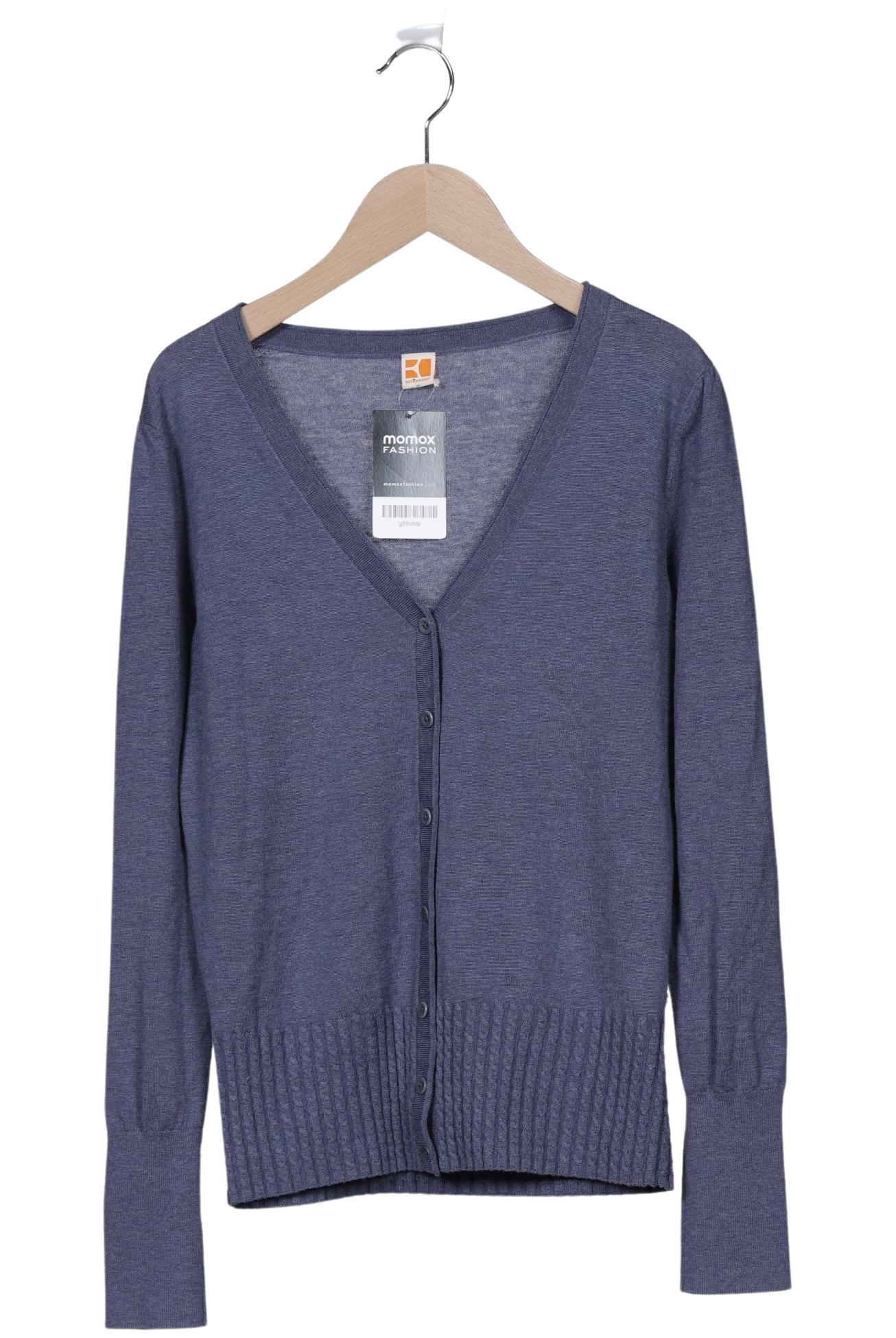 

Boss Orange Damen Strickjacke, blau, Gr. 38