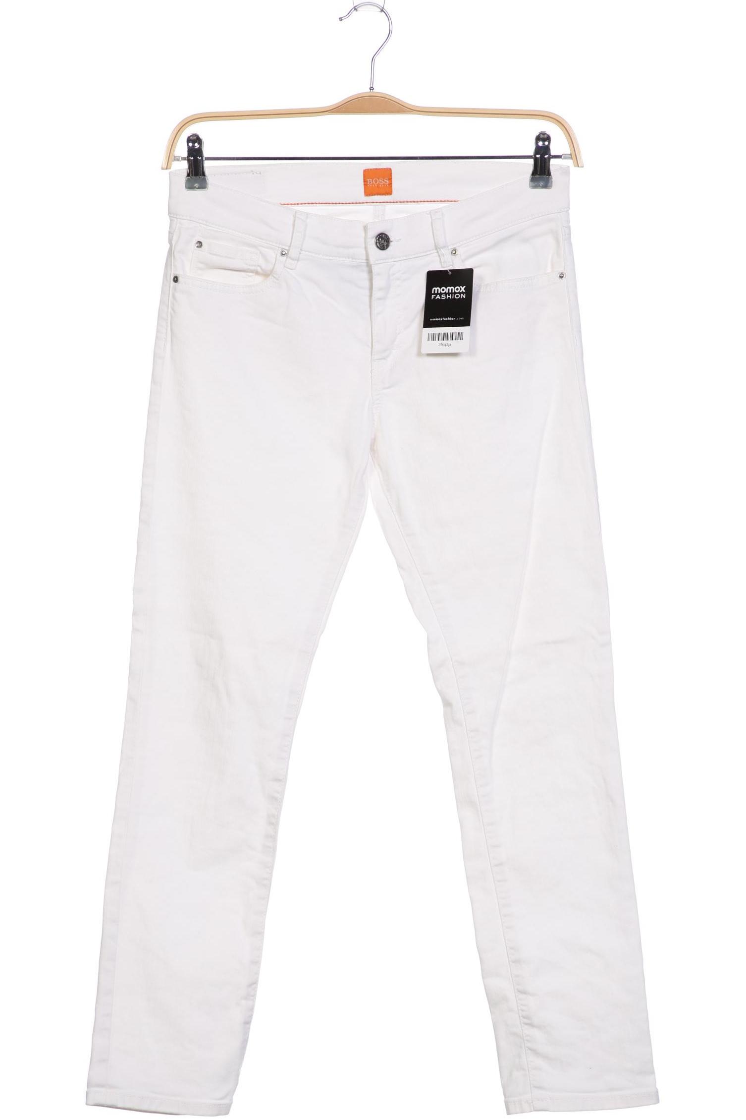 

Boss Orange Damen Jeans, weiß, Gr. 30