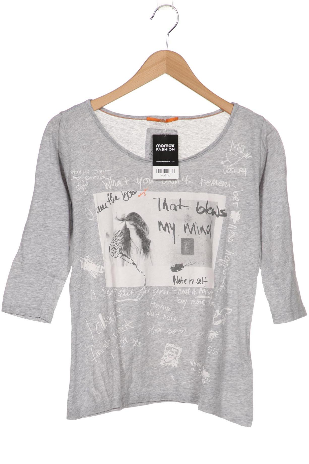 

Boss Orange Damen Langarmshirt, grau, Gr. 38