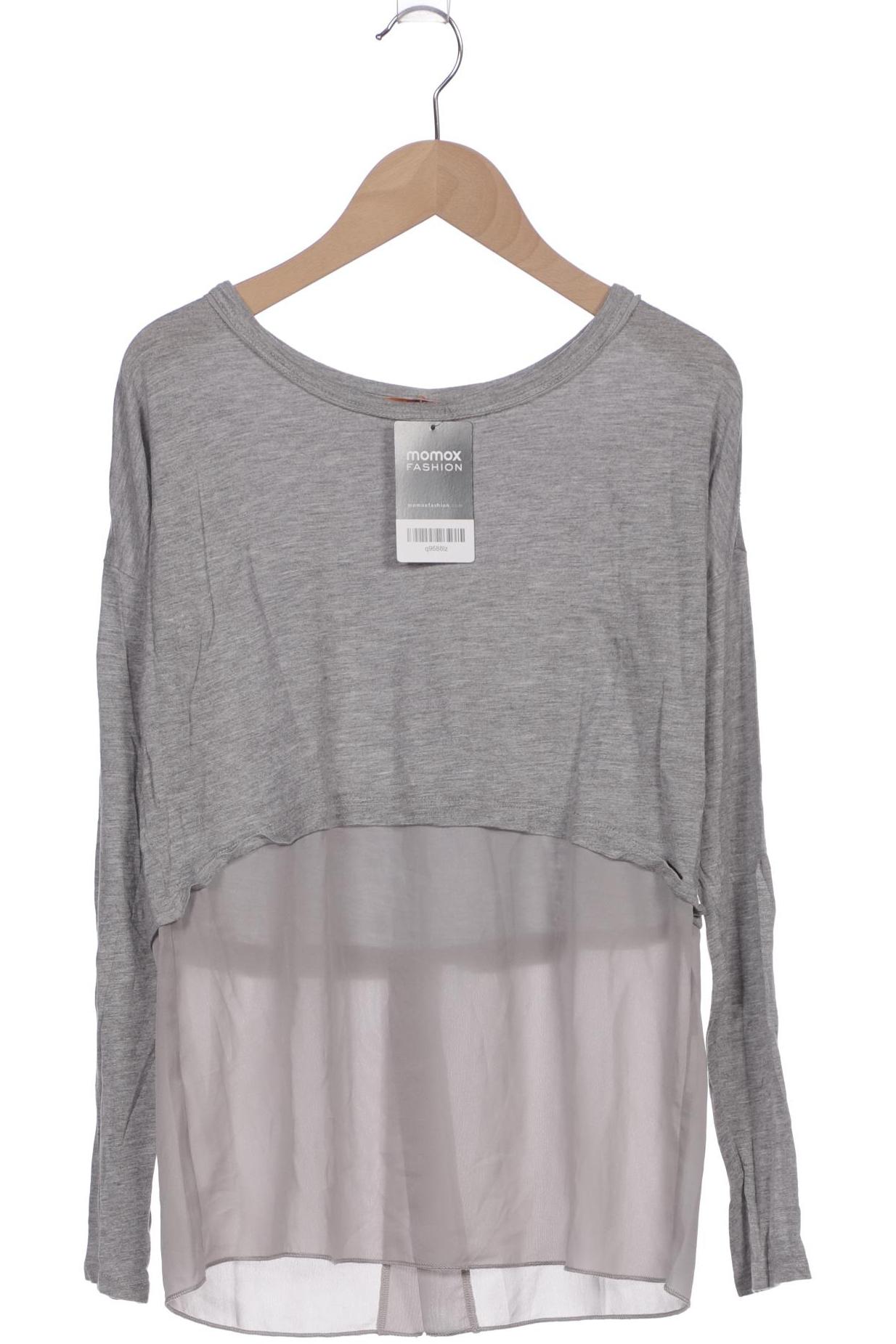 

Boss Orange Damen Langarmshirt, grau, Gr. 38