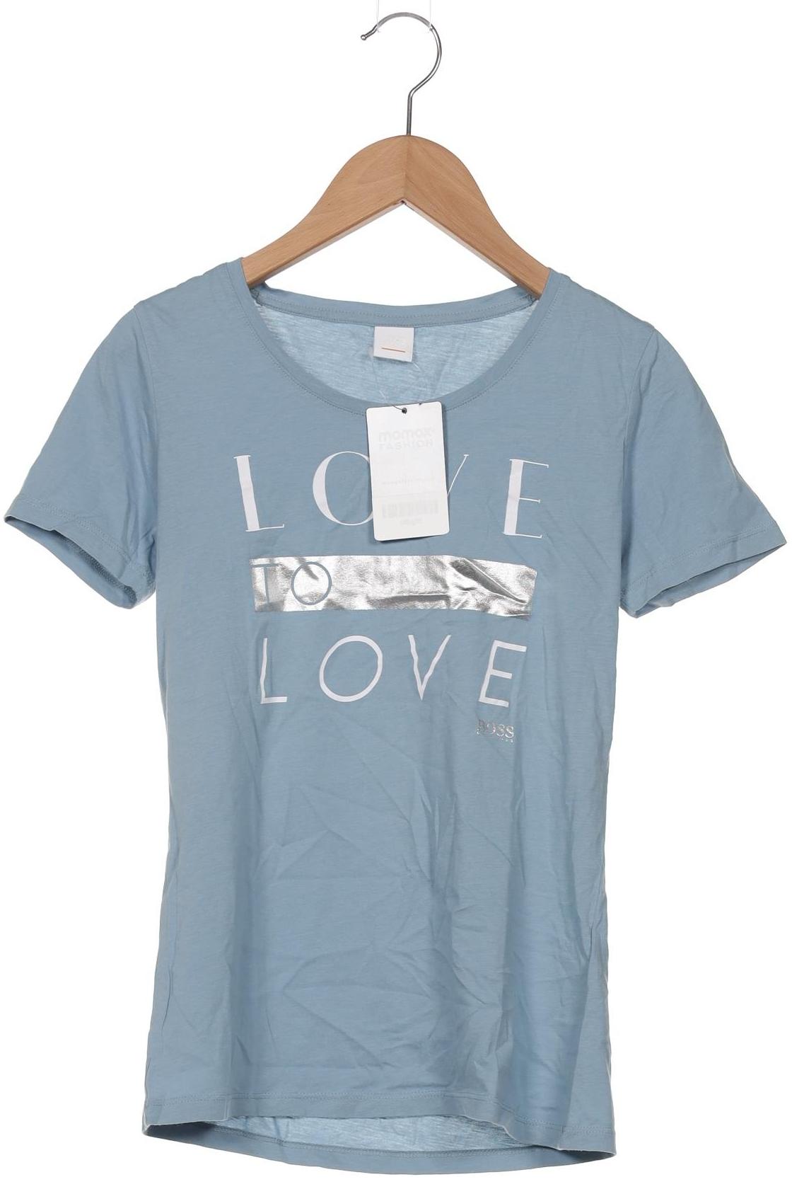 

Boss Orange Damen T-Shirt, blau, Gr. 34
