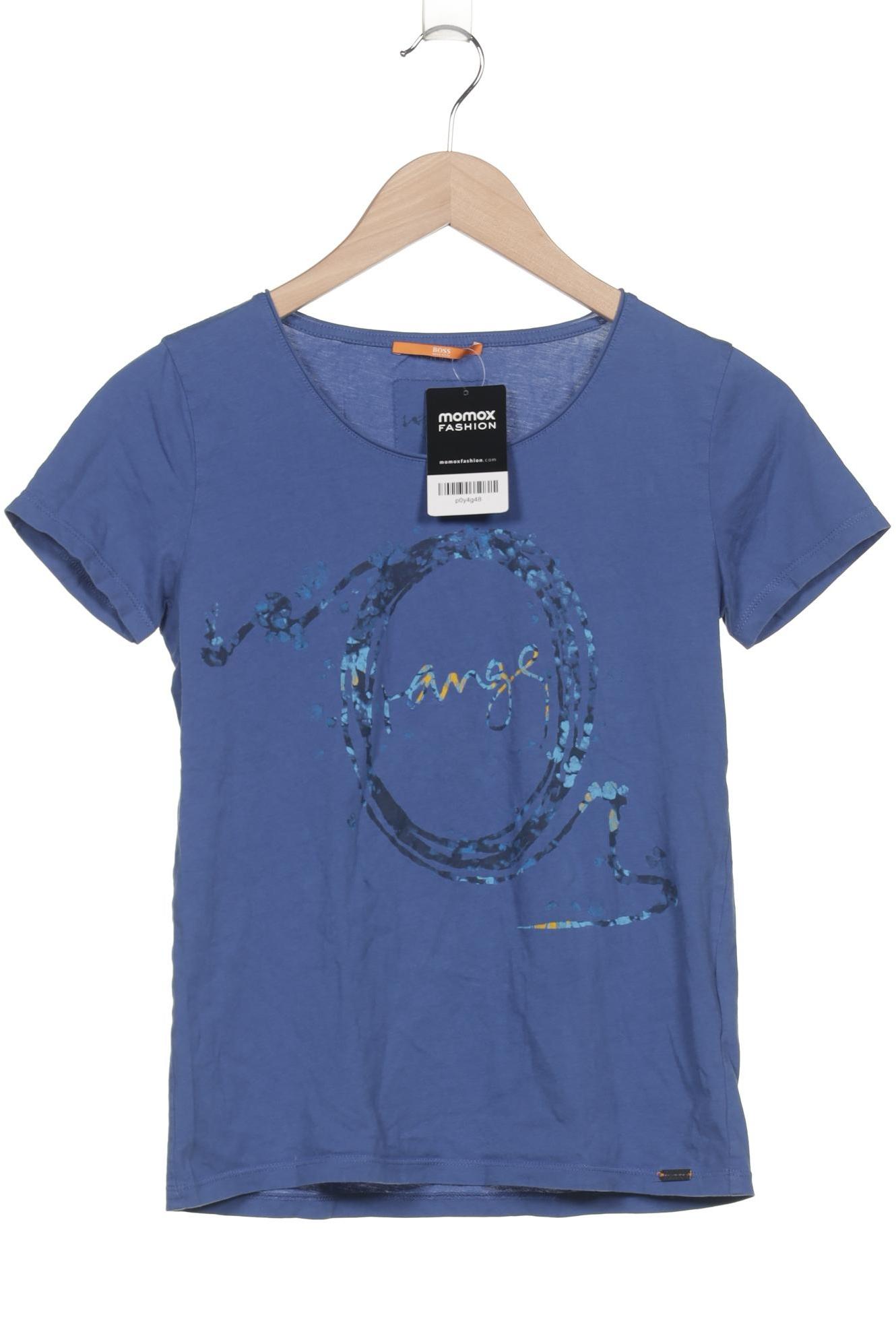 

Boss Orange Damen T-Shirt, blau, Gr. 36