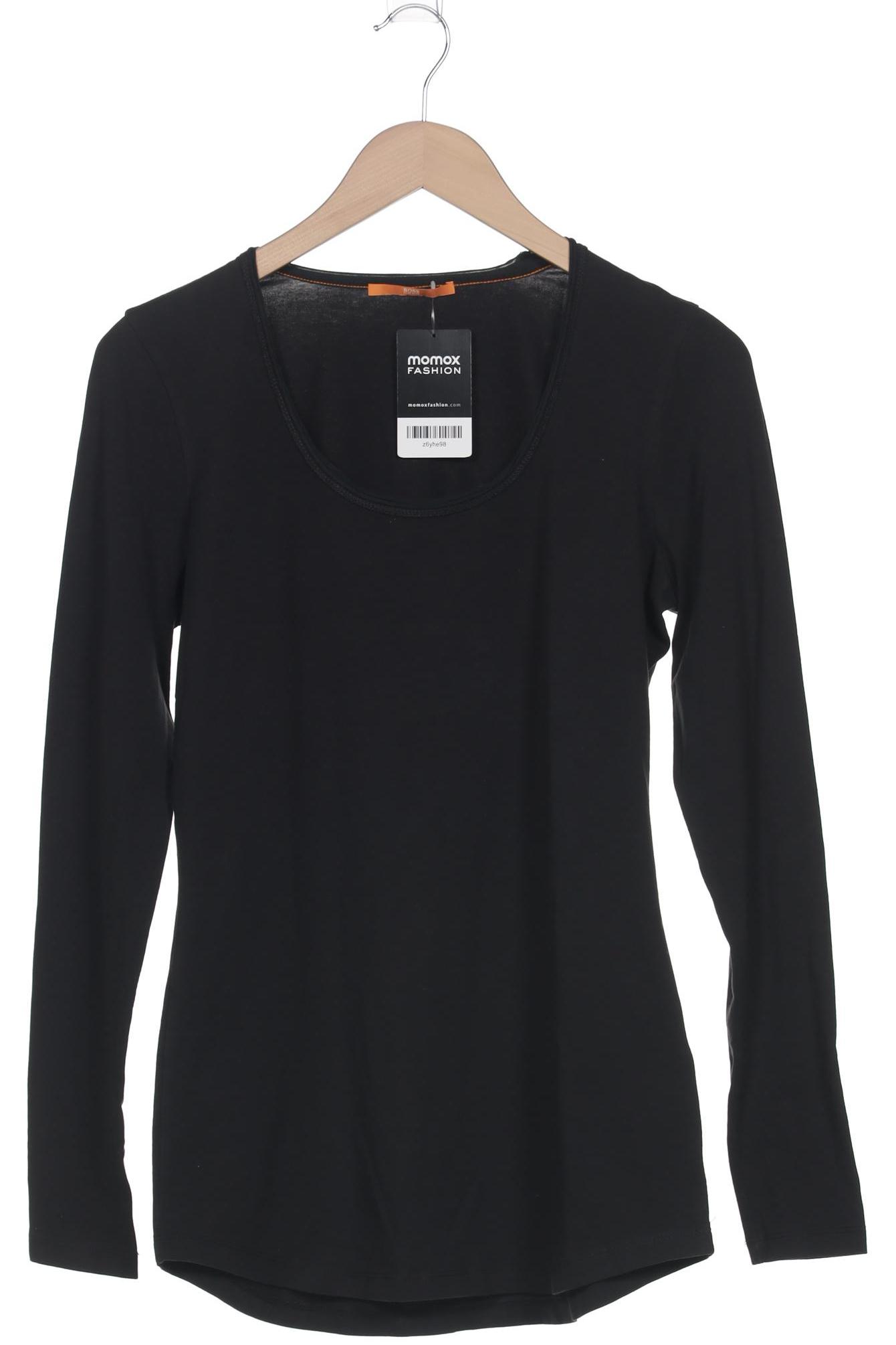 

Boss Orange Damen Langarmshirt, schwarz, Gr. 42