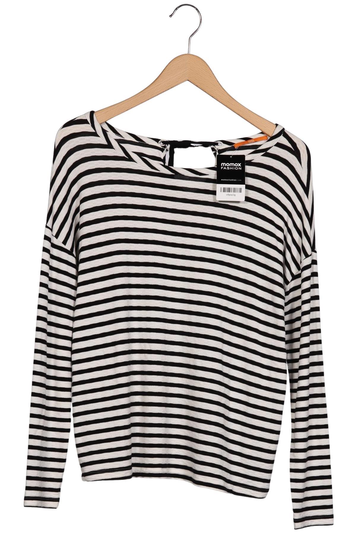 

Boss Orange Damen Langarmshirt, weiß, Gr. 38