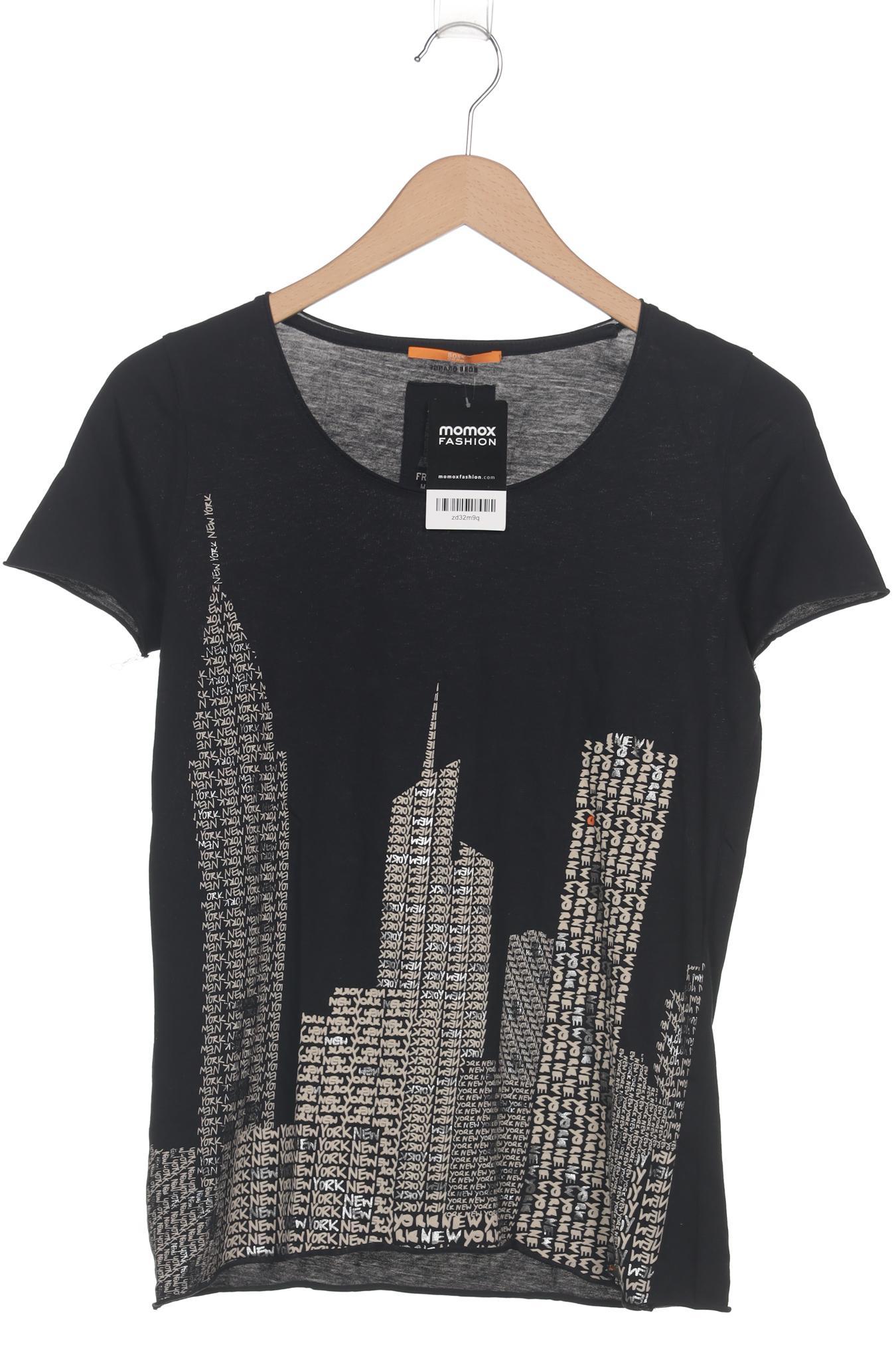 

Boss Orange Damen T-Shirt, schwarz, Gr. 36